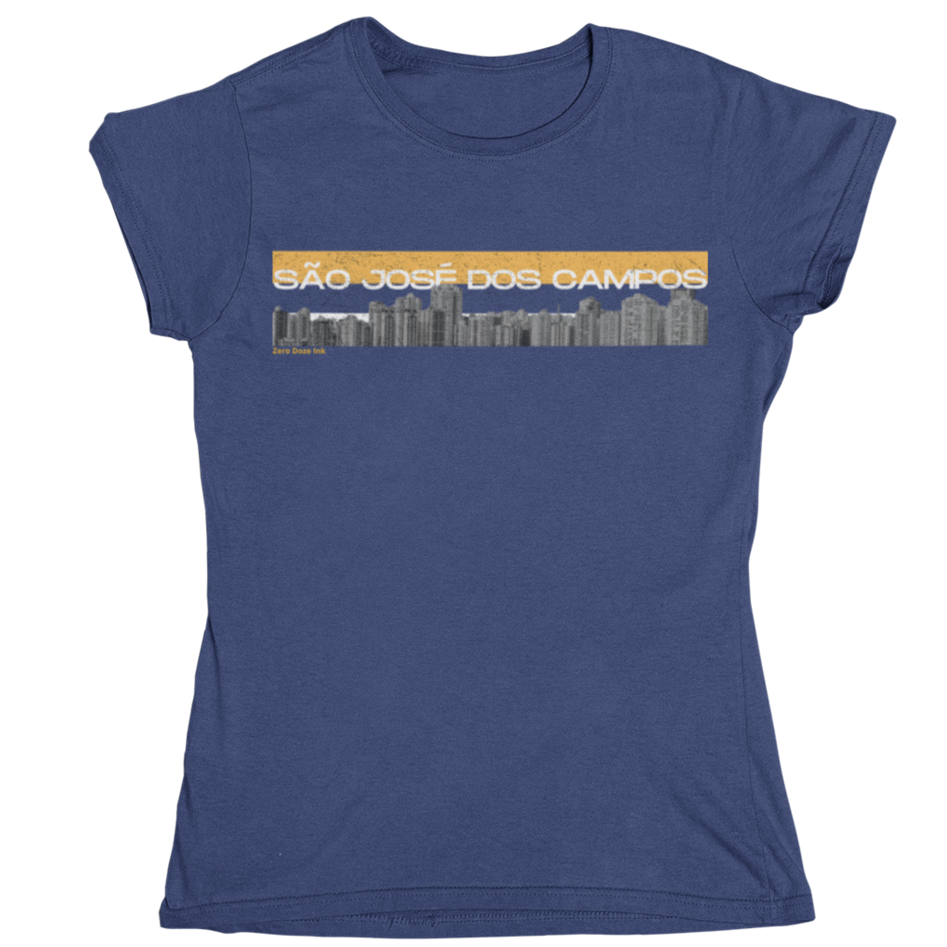 Nome do produto: Camiseta Baby Long SJC Panorâmica