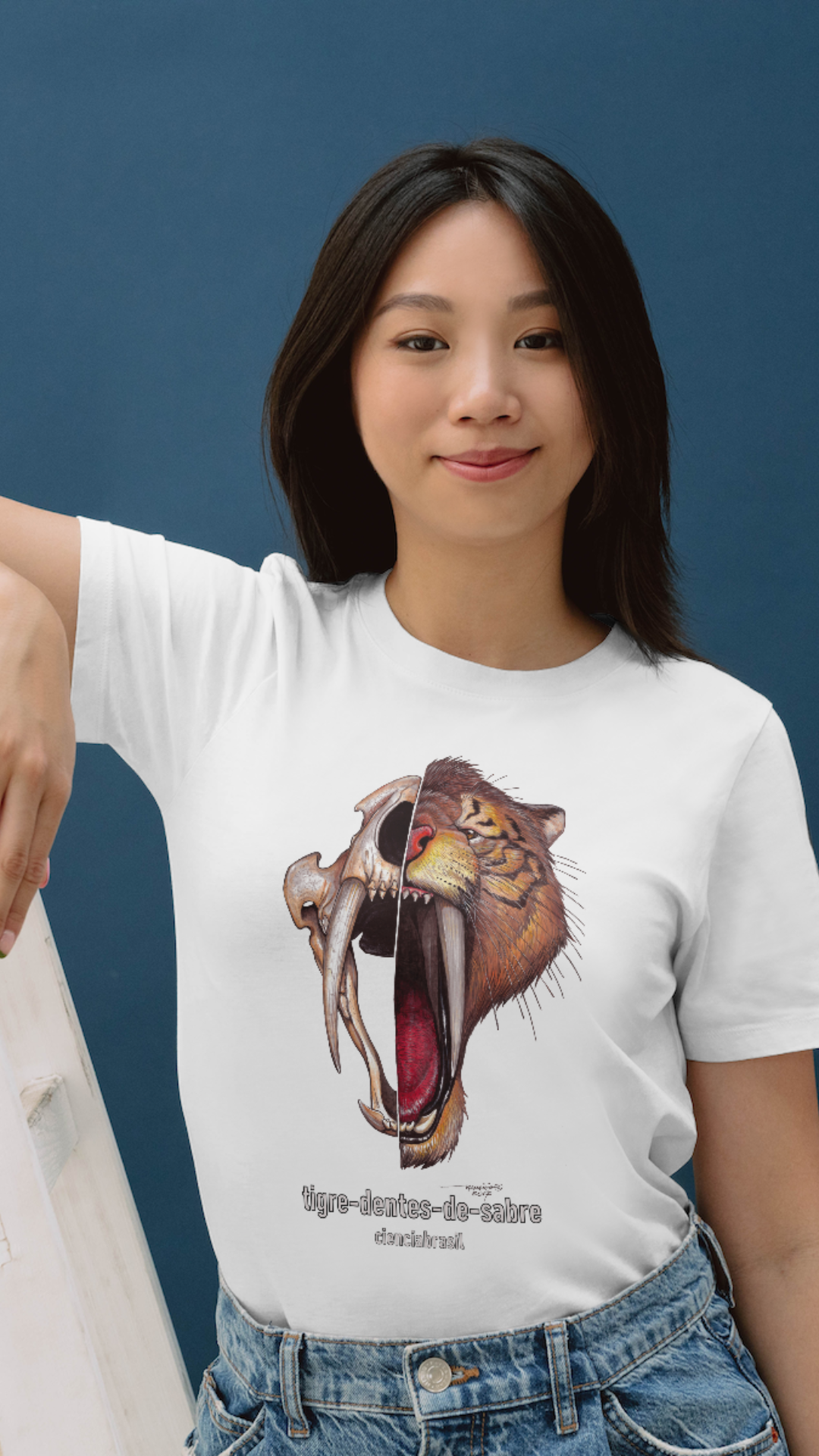 Nome do produto: Baby Long Quality caras Tigre-dentes-de-sabre