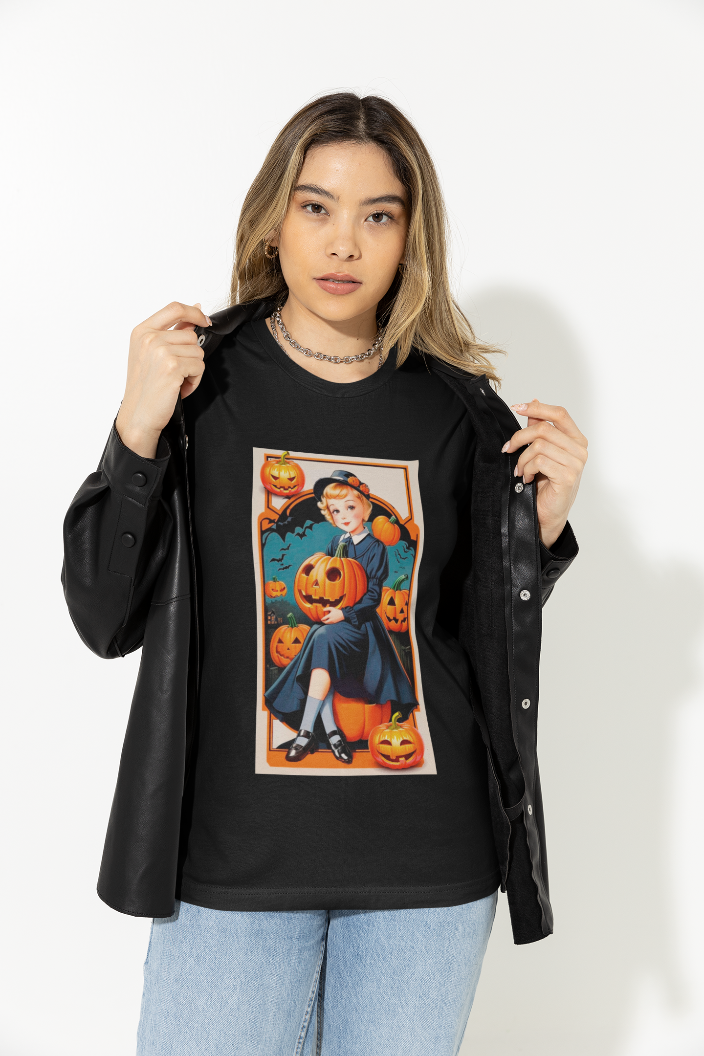 Nome do produto: Baby Long Prime - Abóboras Halloween