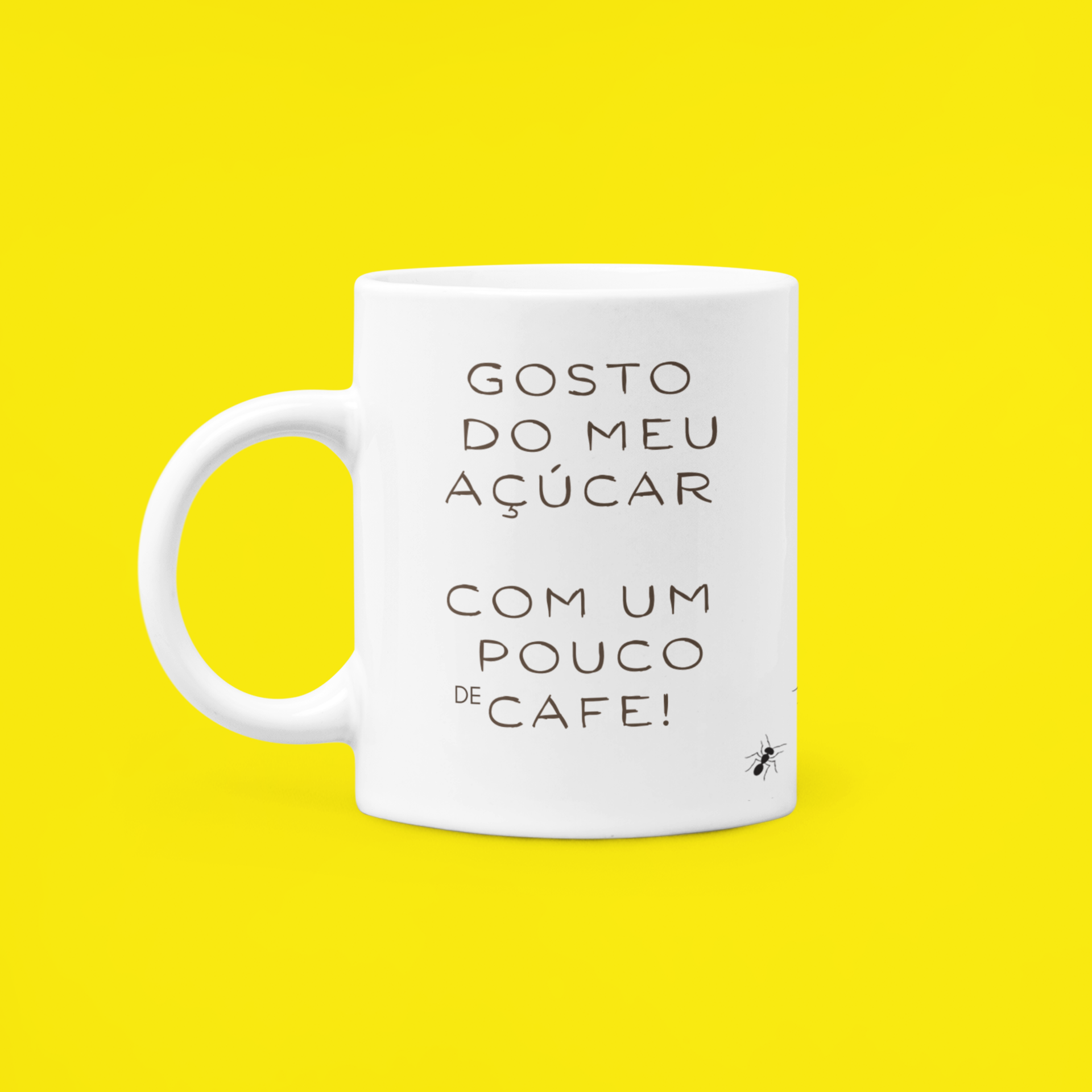Nome do produto: Canea - Gosto do meu açúcar com um pouco de café
