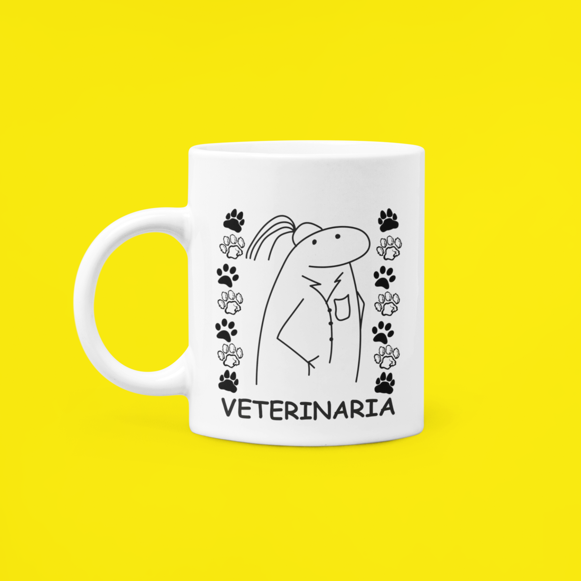 Nome do produto: Caneca - Veterinaria