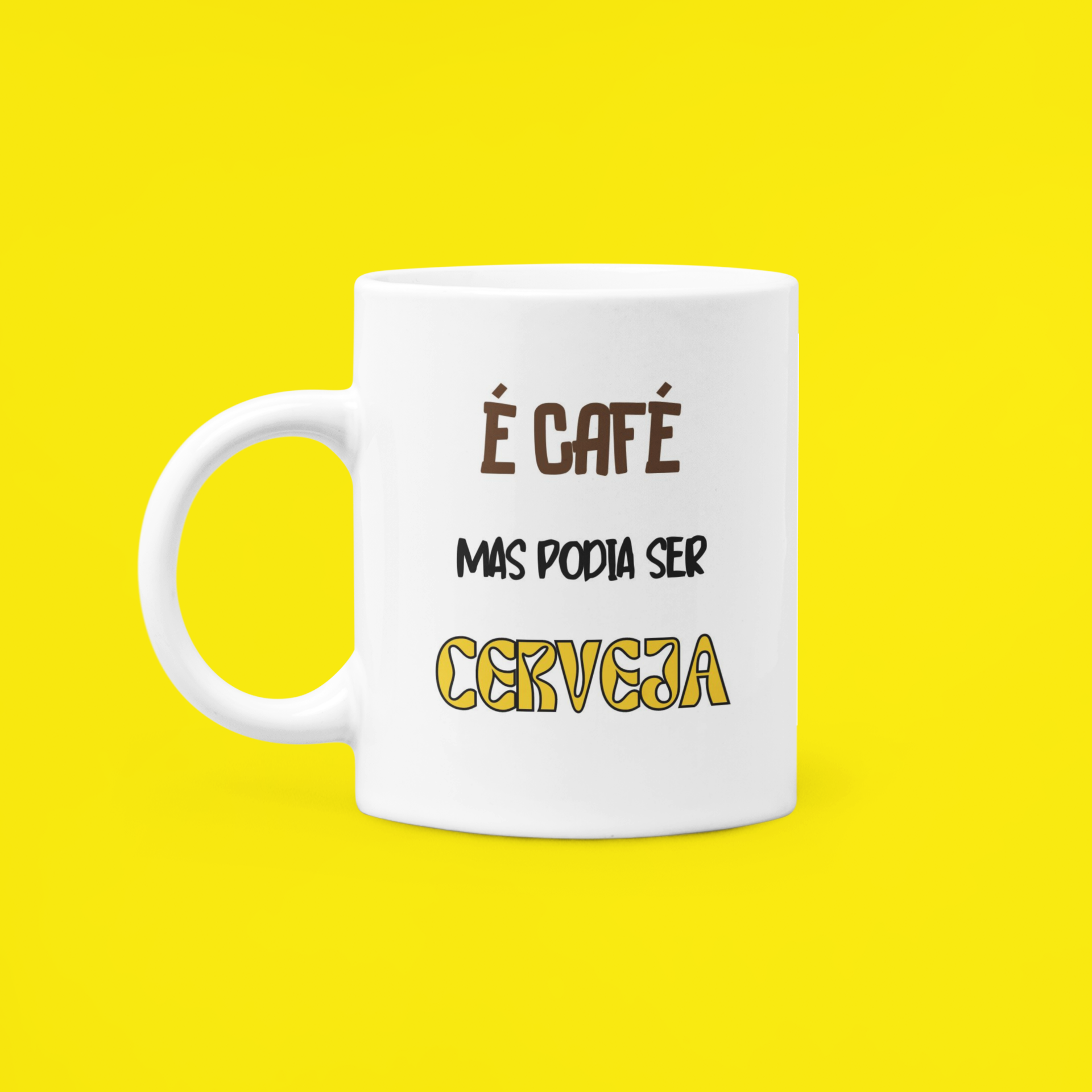 Nome do produto: Caneca - É Café
