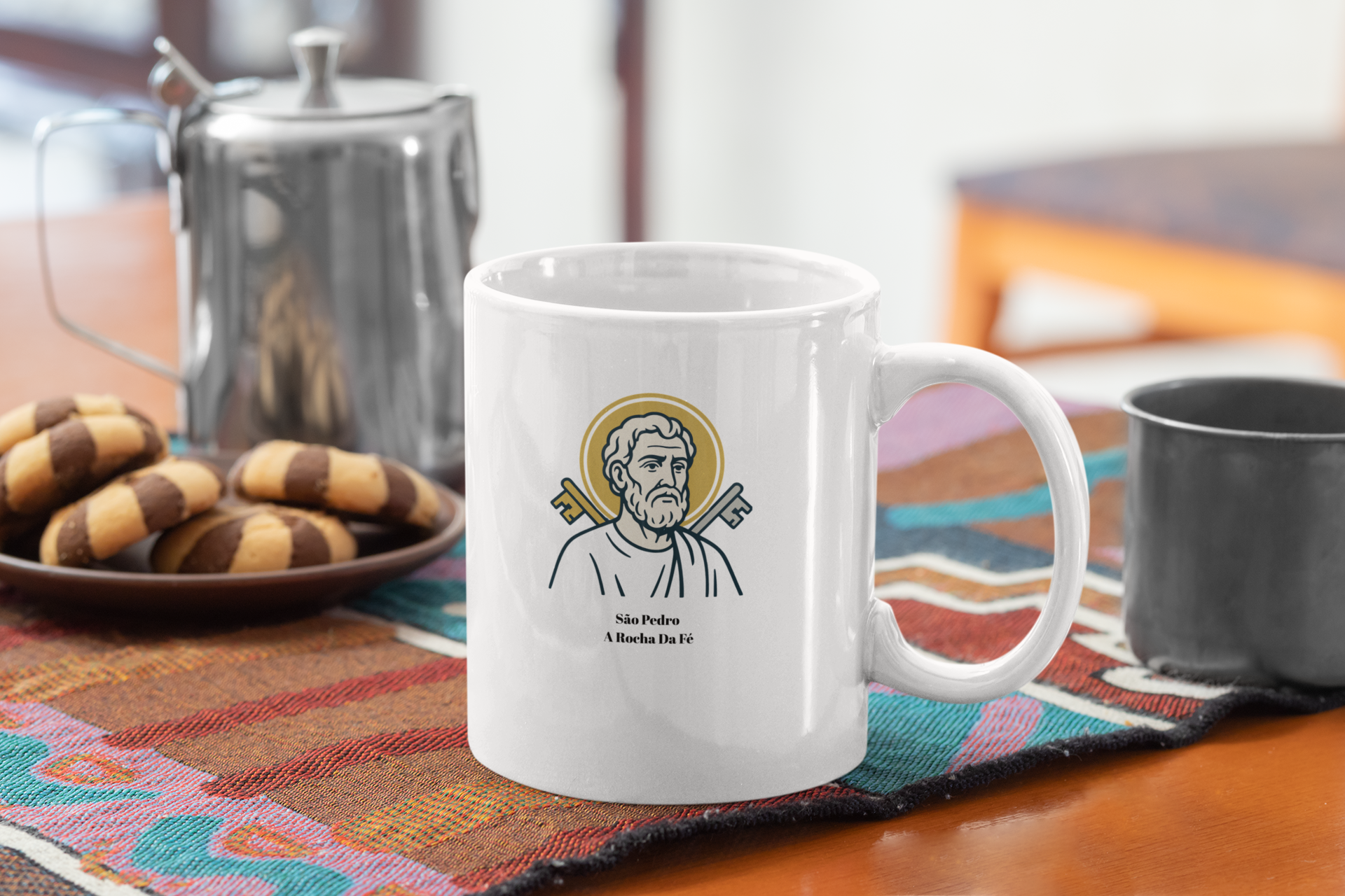 Caneca Personalizada São Pedro A Rocha da Fé