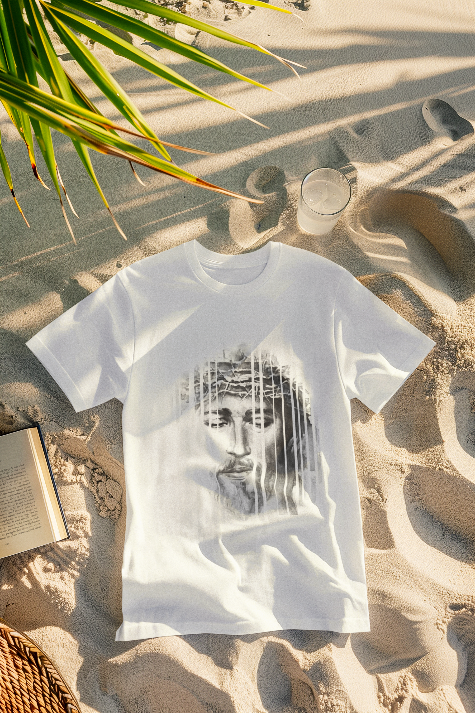 Camiseta A Imagem De Cristo
