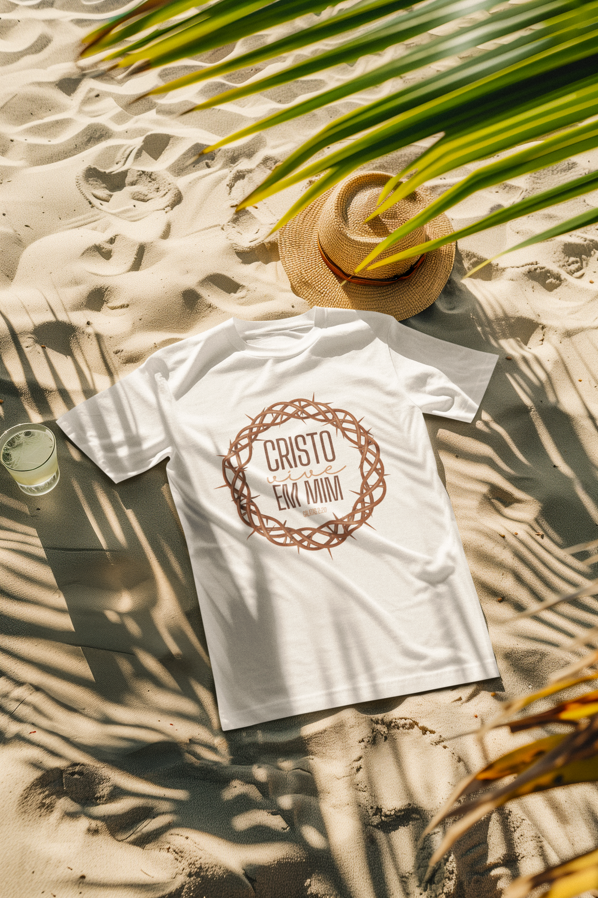 Camiseta Cristo Vive Em Min