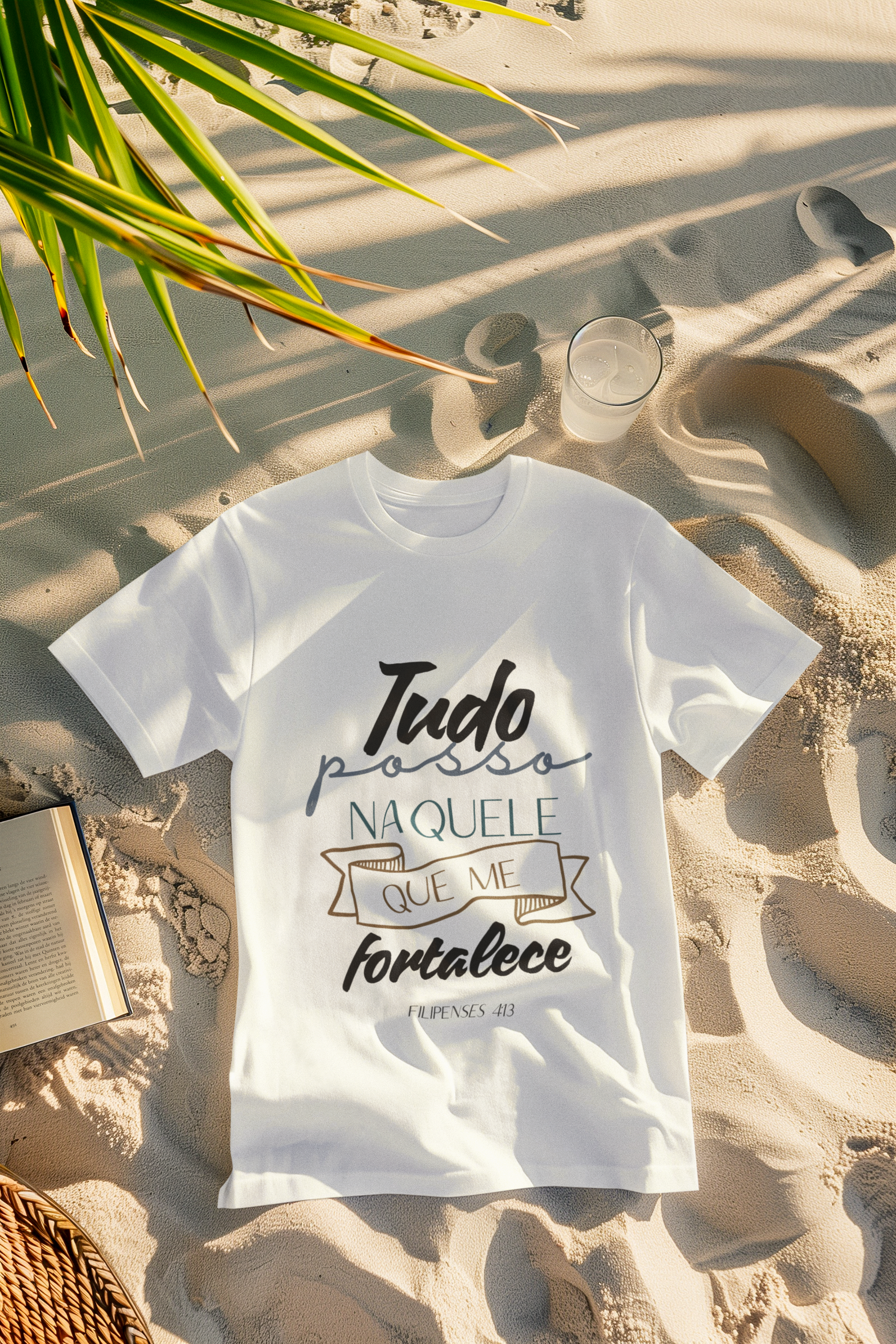 Camiseta Naquele Que Me Fortalece