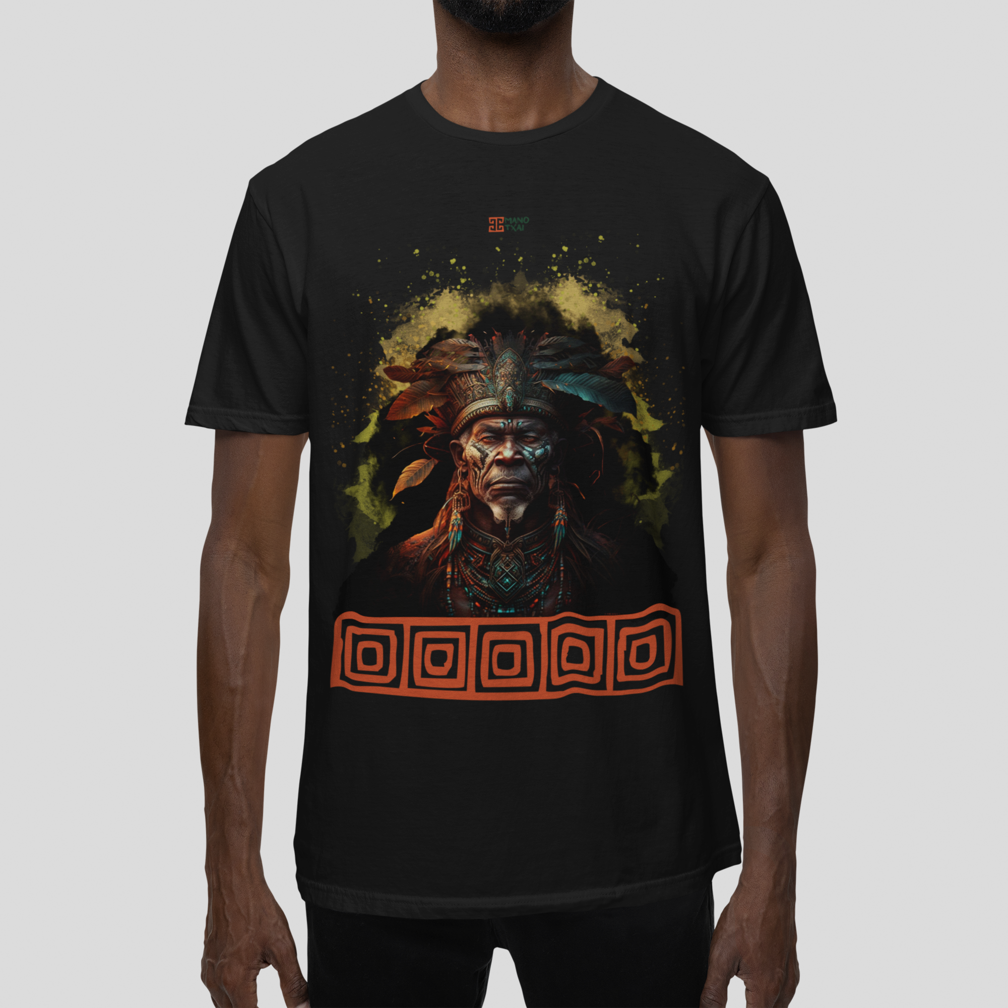 Nome do produto: T-Shirt Classic Xamã Afro MT