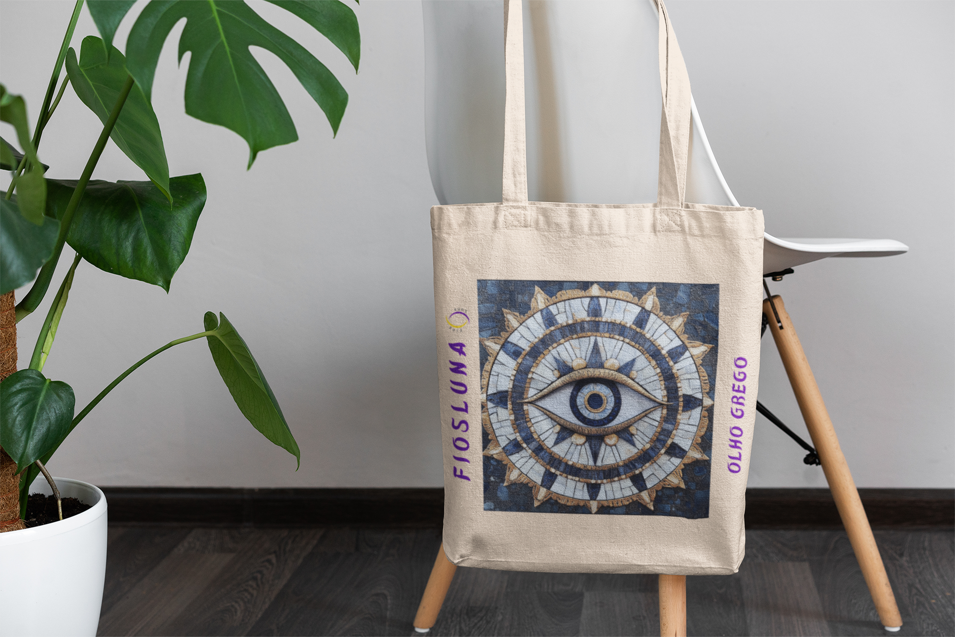 Ecobag Mandala Olho Grego 1
