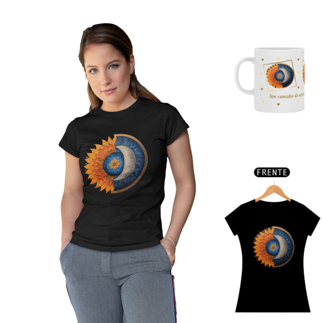 Camiseta Feminina Algodão Pima SoLuna