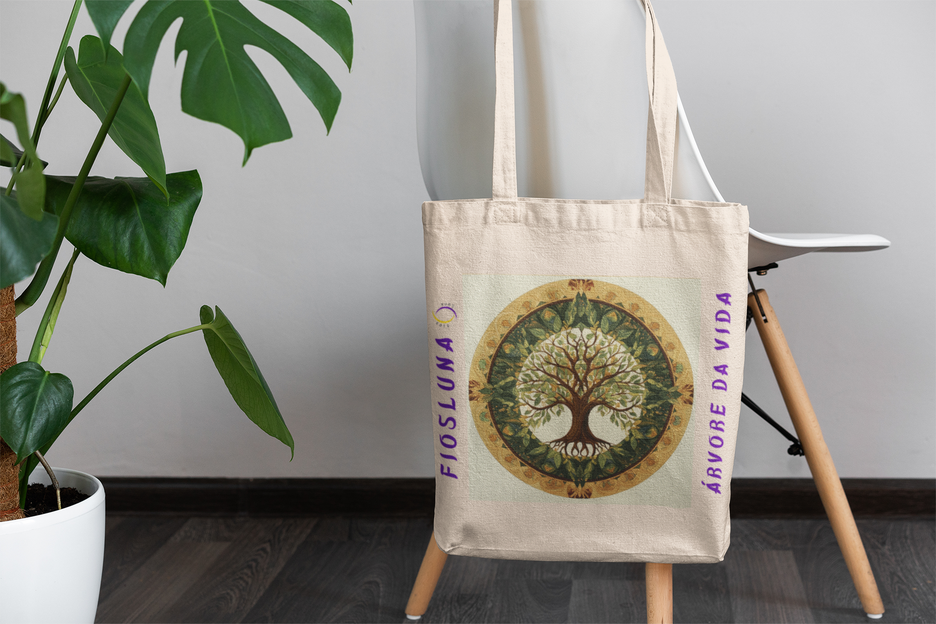 Ecobag Mandala Árvore da Vida 1