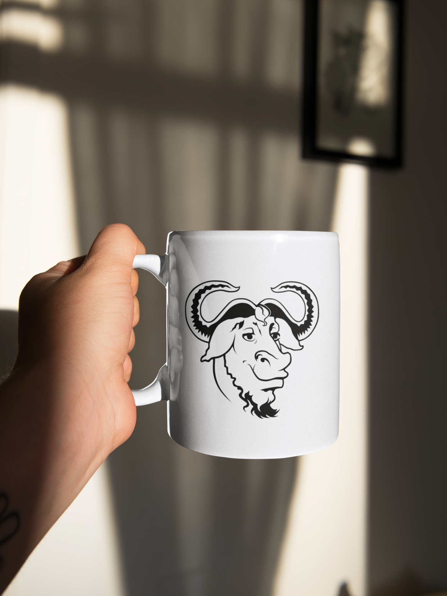 Nome do produto: Caneca GNU Linux