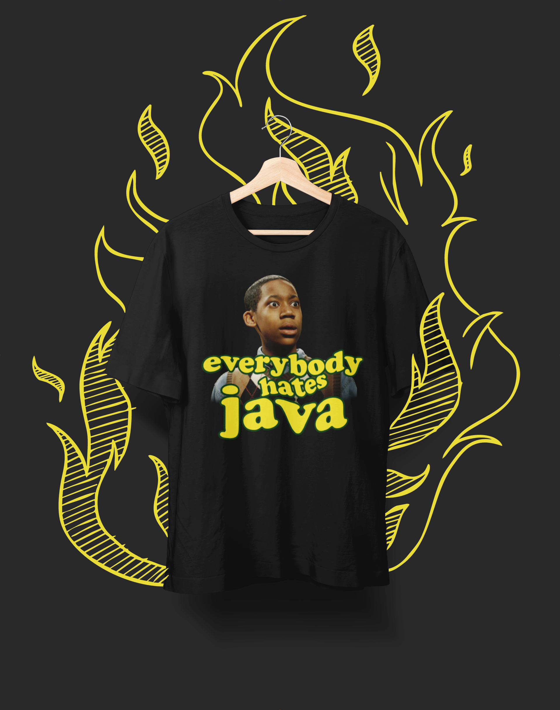 Nome do produto: Camiseta Everybody Hates Java