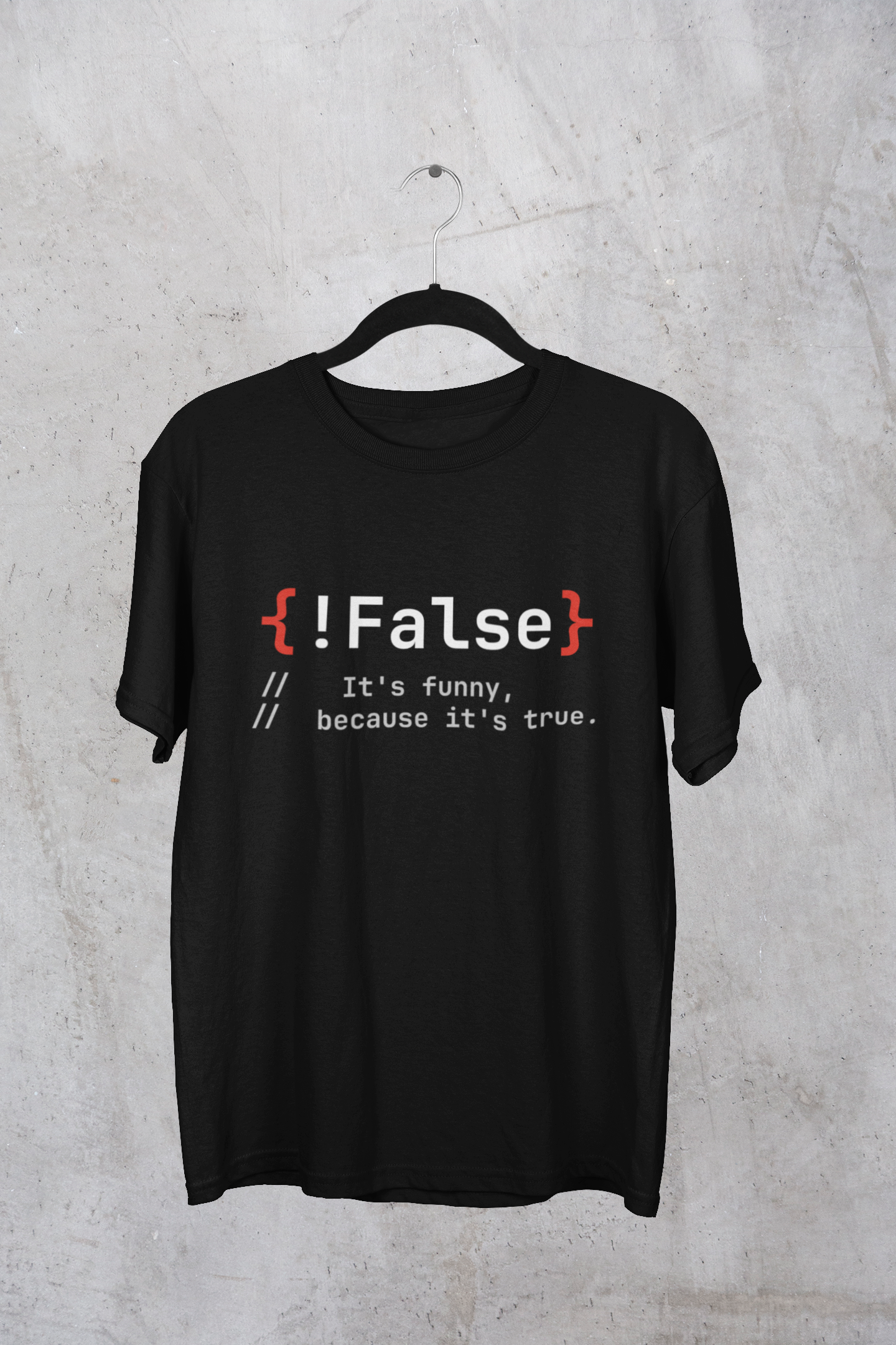 Nome do produto: Camiseta False It\'s Funny Because It\'s true