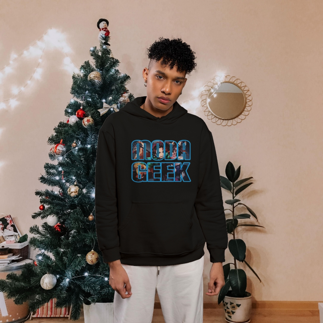 Nome do produto: Moletom canguru Demon Slayer