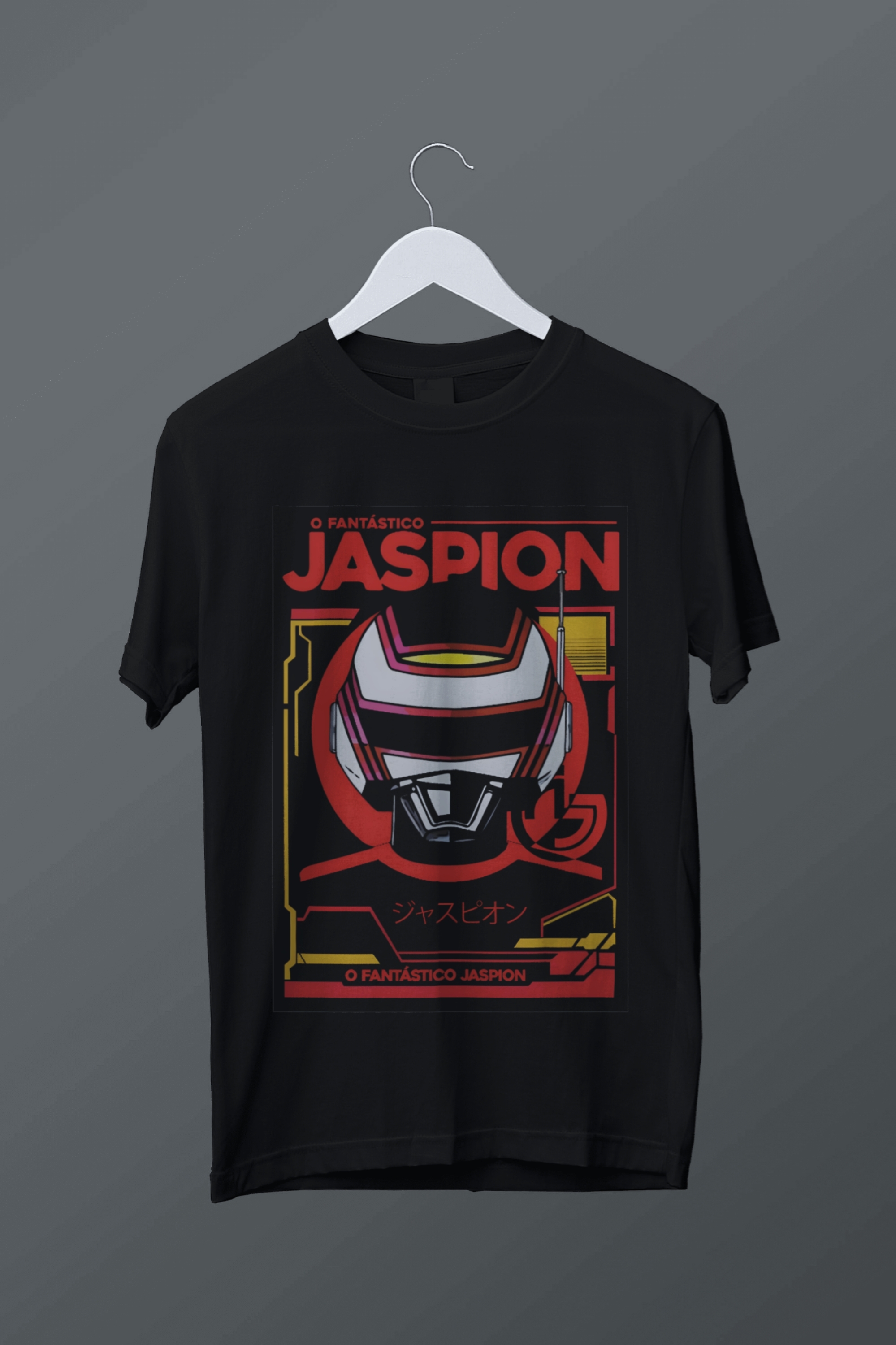 Nome do produto: T-shirt plus size Jaspion