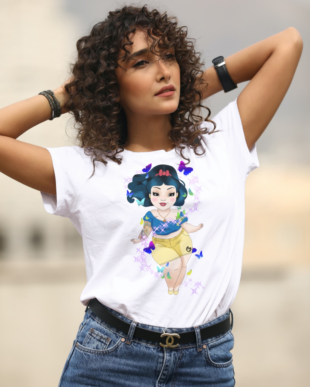 Nome do produto: Baby long Branca de Neve