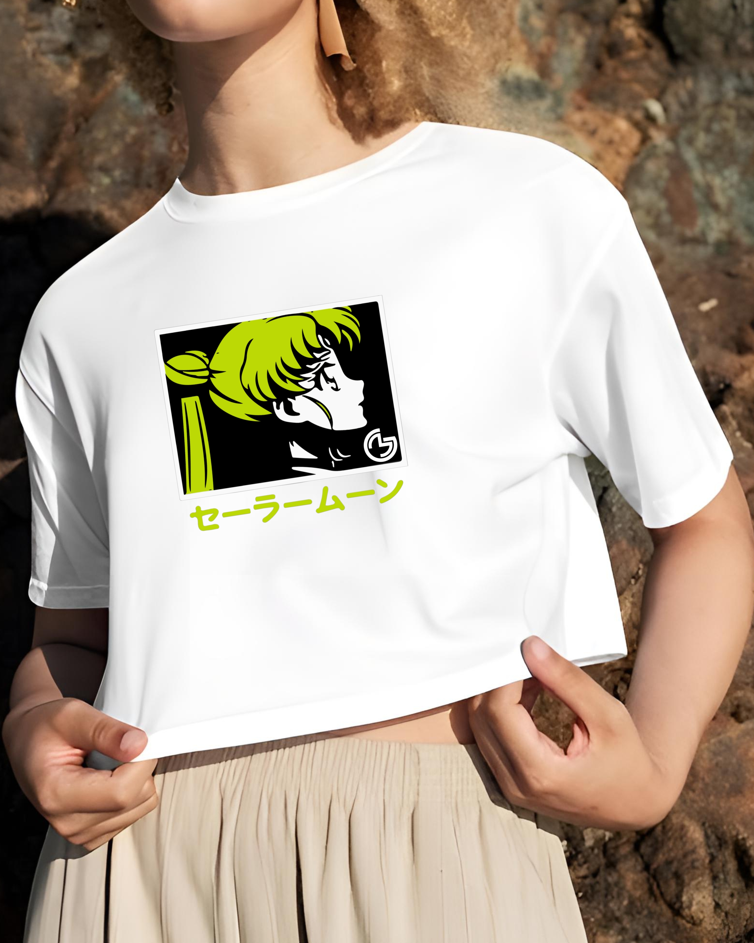 Nome do produto: Camisa cropped Sailor Moon