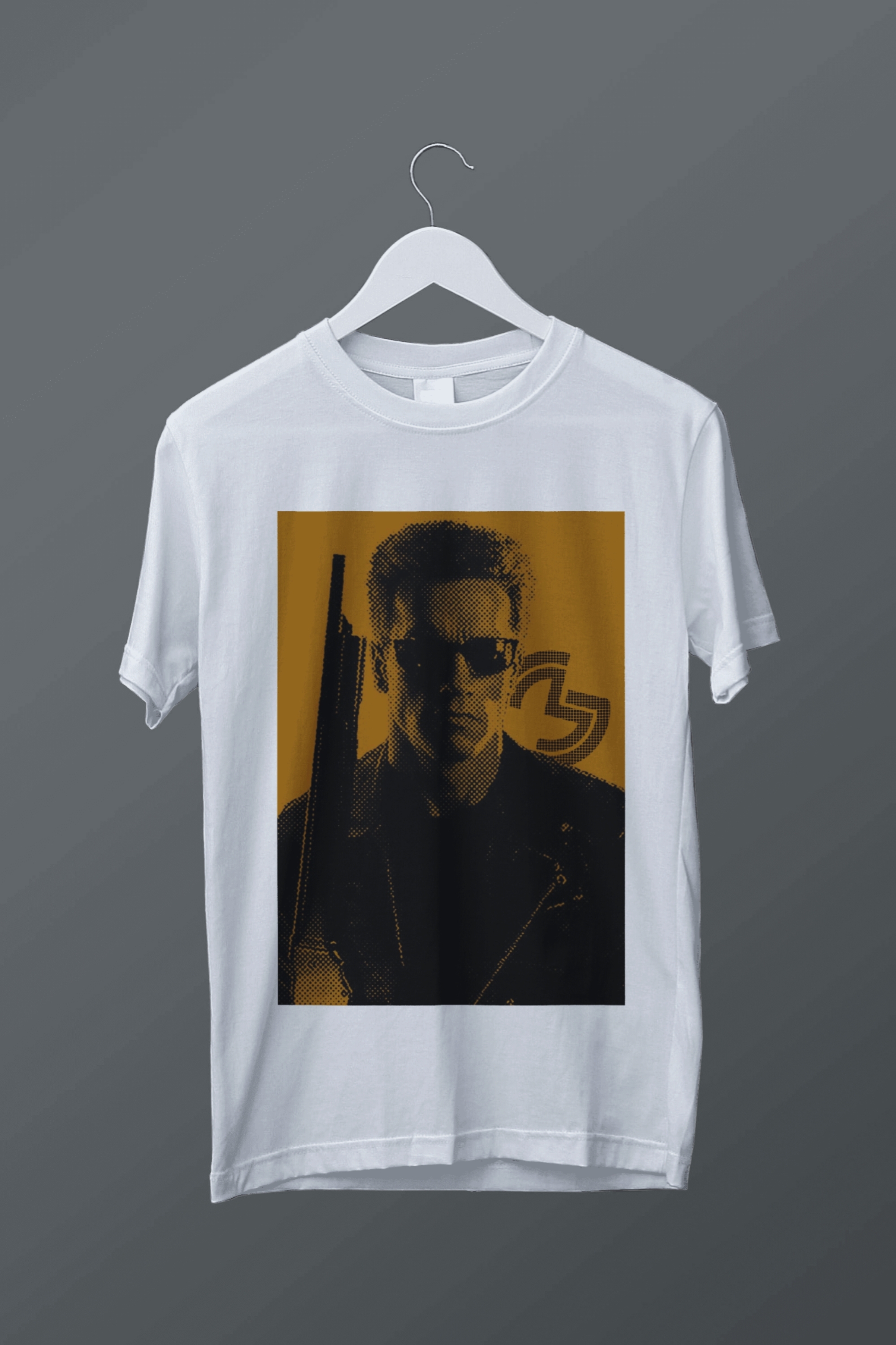 Nome do produto: T-shirt plus size O Exterminador do Futuro