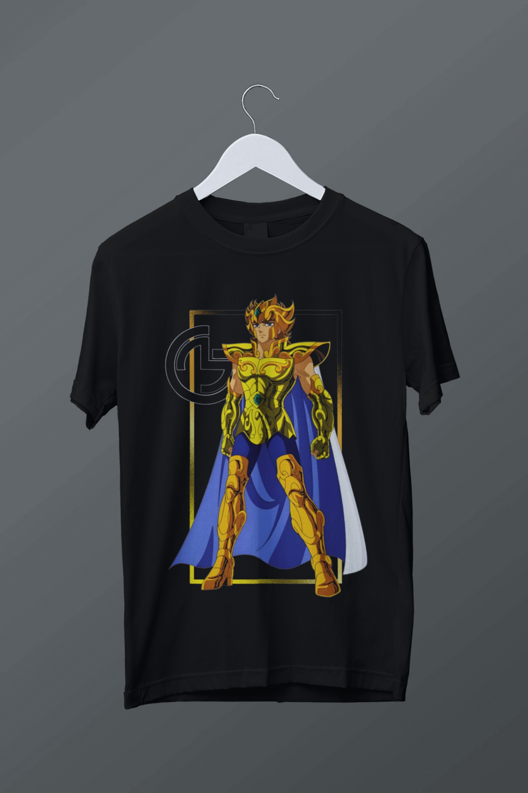 Nome do produto: T-shirt plus size Aiolia de Leão