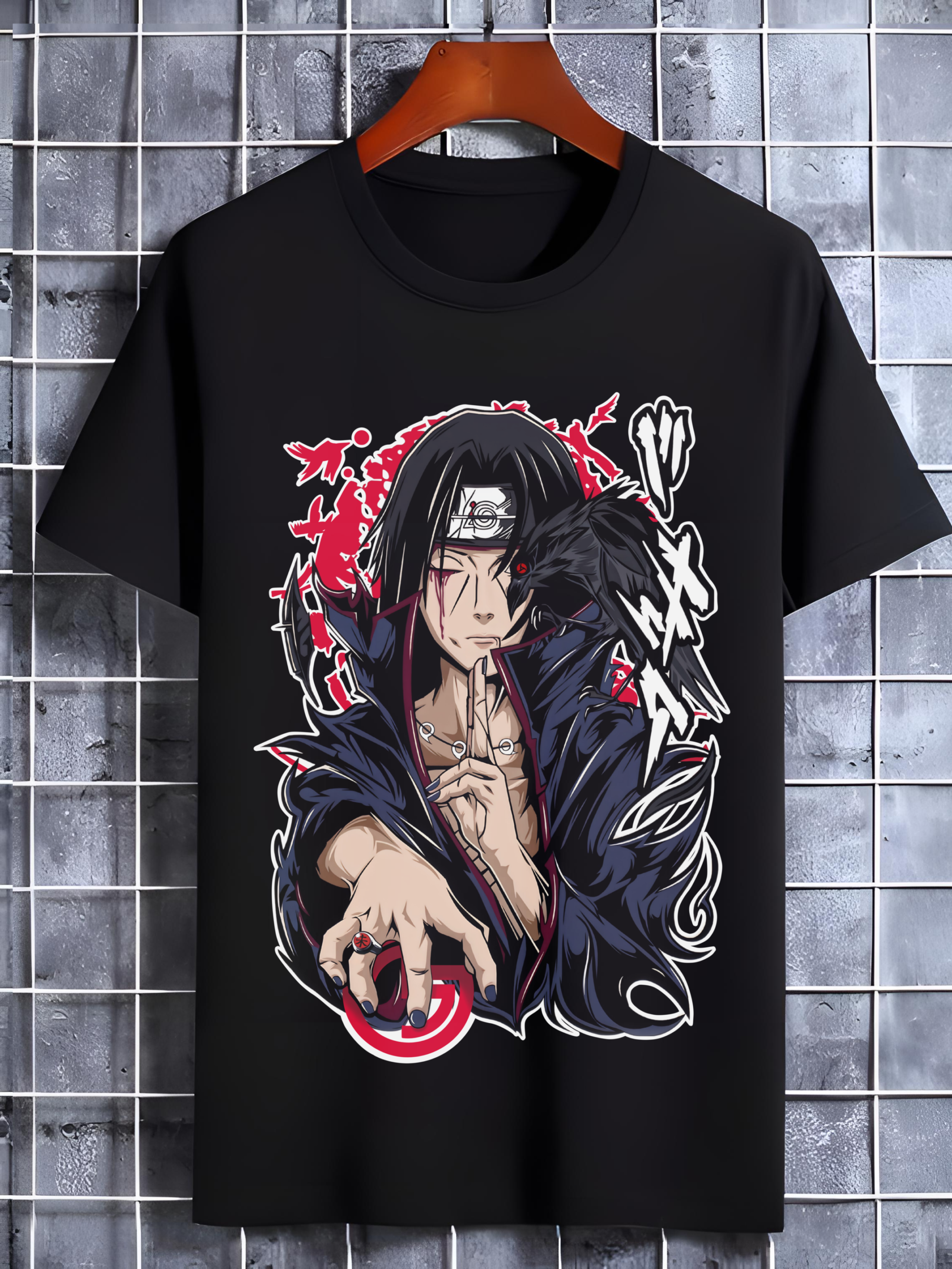 Nome do produto: T-shit premium Itachi Crows