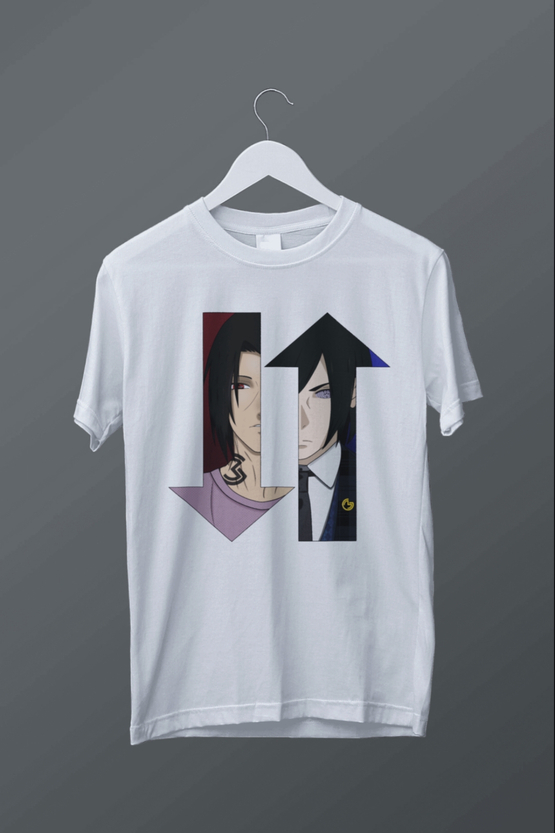 Nome do produto: T-shirt Sasuke x Itachi