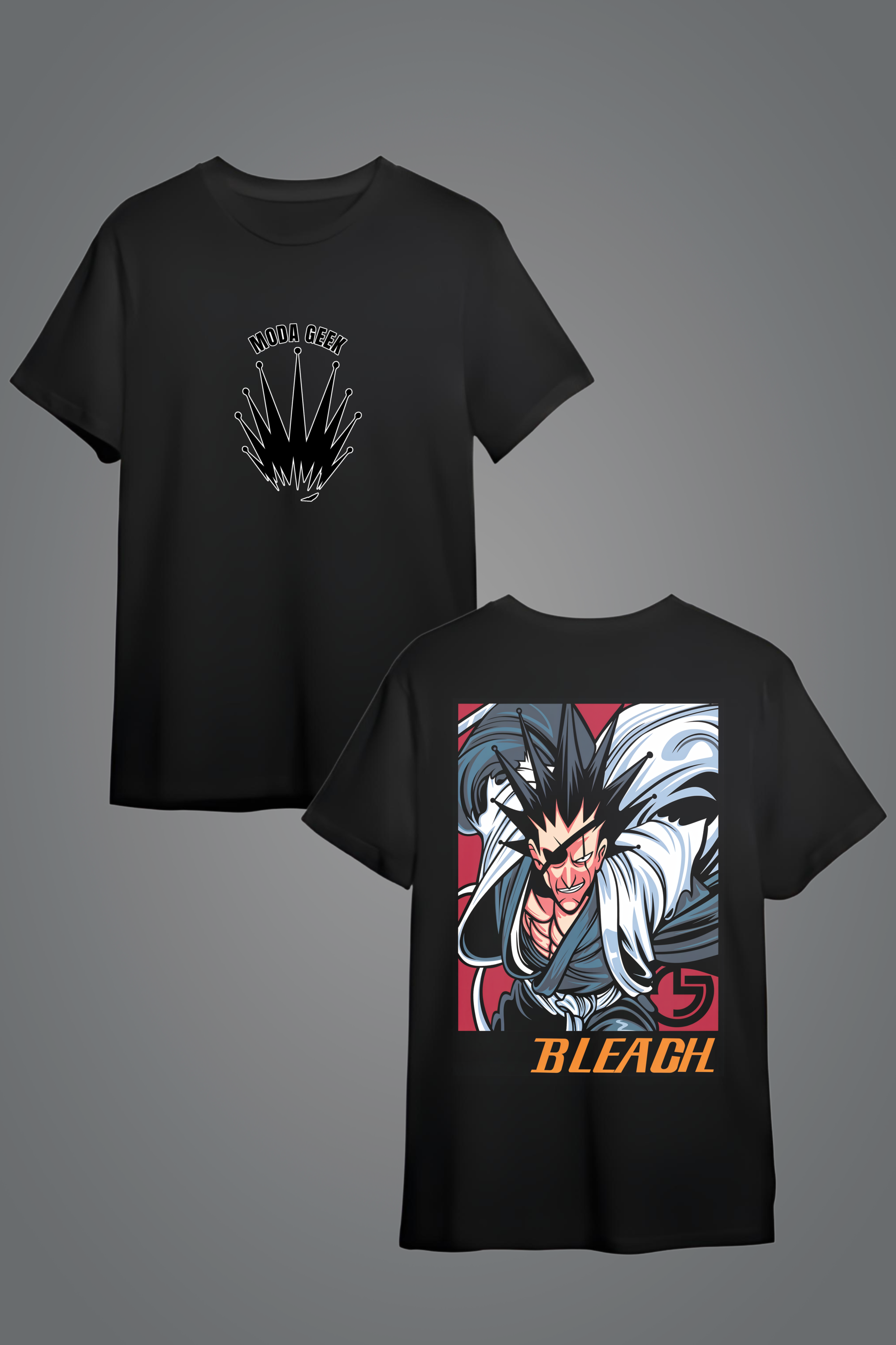Nome do produto: T-shirt Zaraki Kenpachi MG