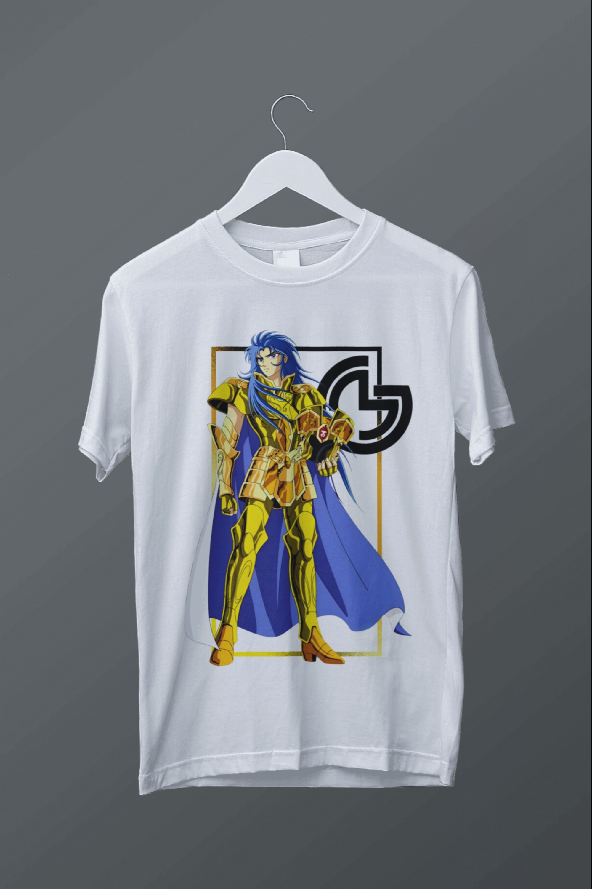 Nome do produto: T-shirt plus size Saga de Gêmeos