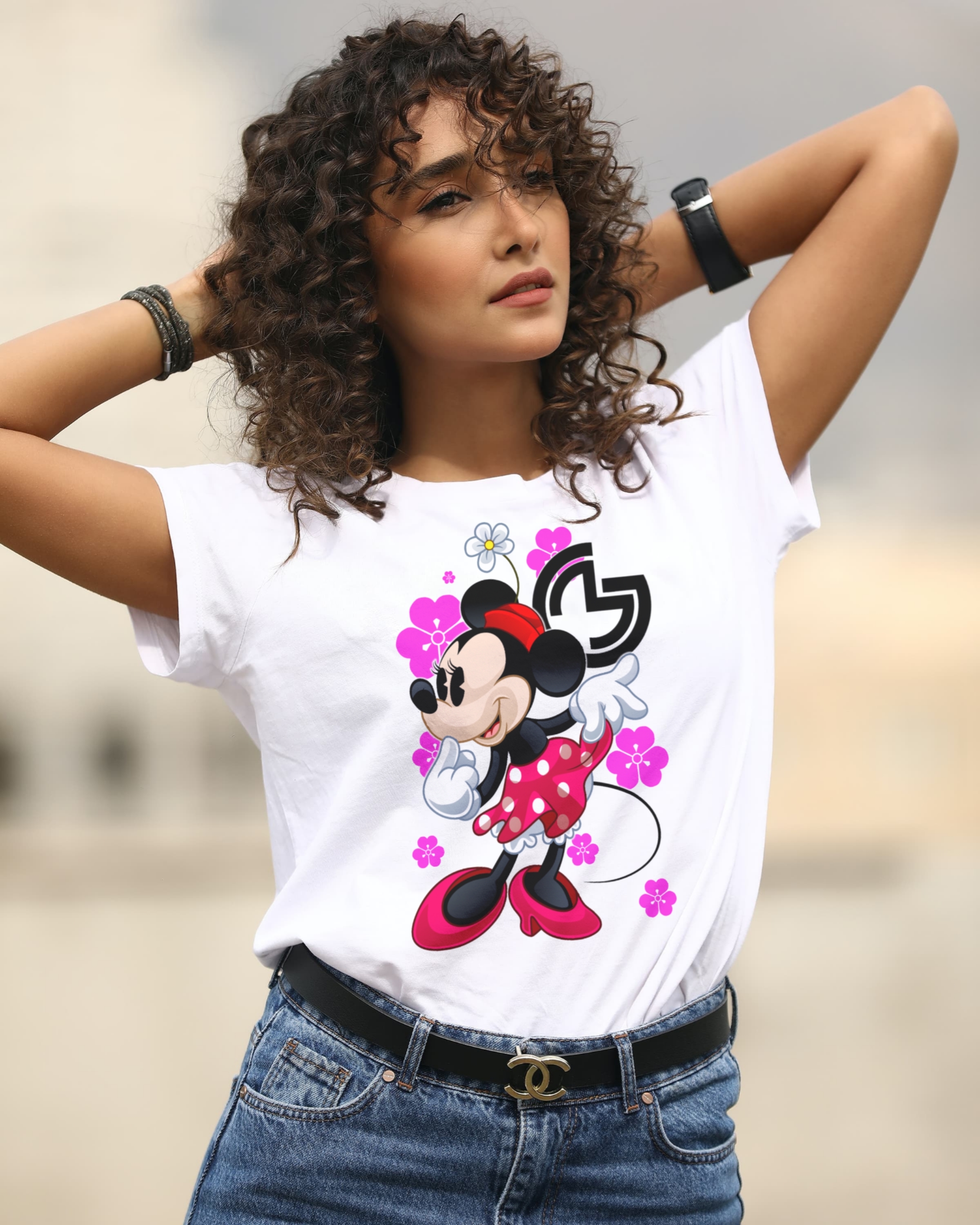 Nome do produto: Baby long Minnie Flowers