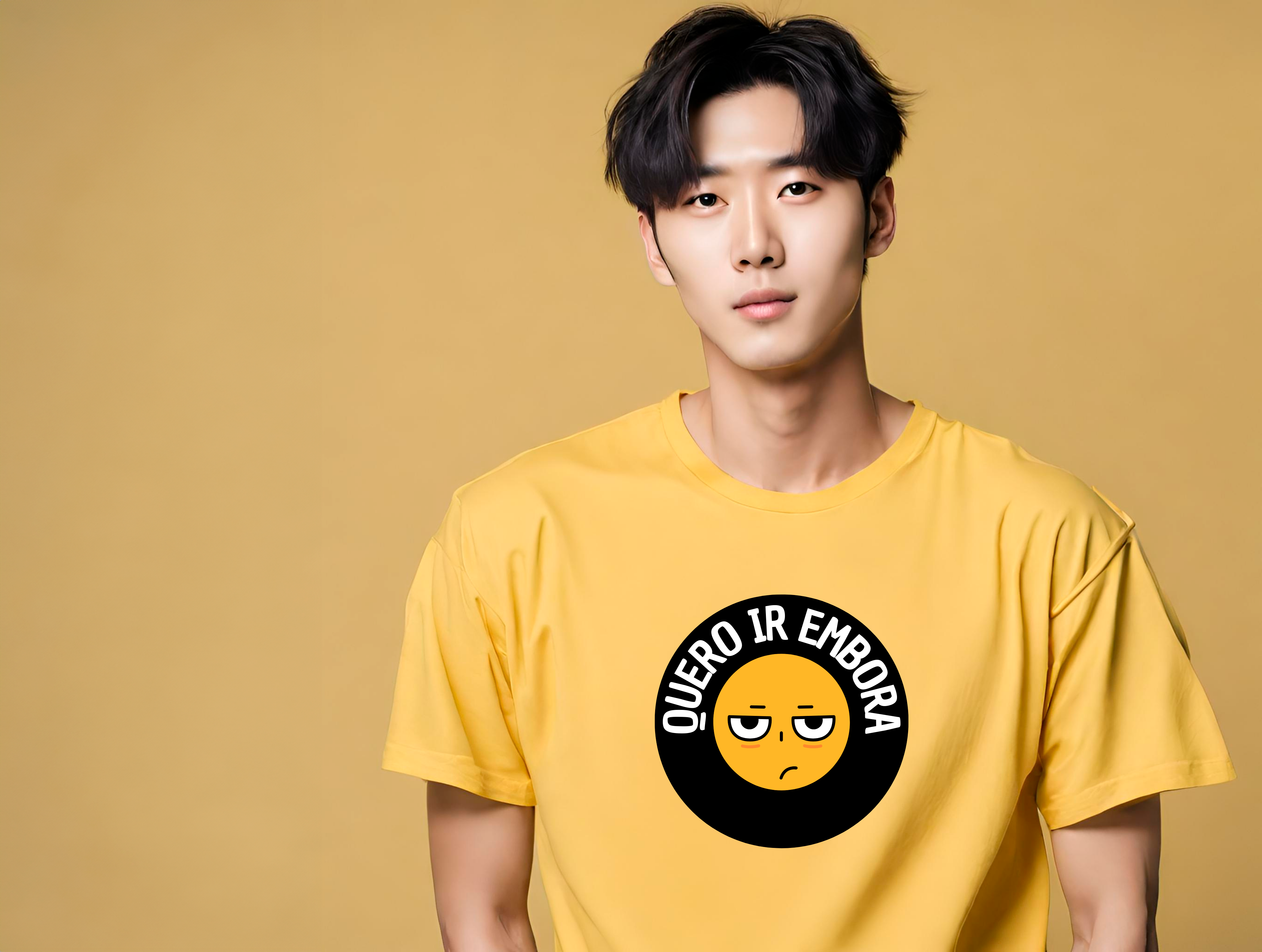 Nome do produto: Camiseta Quero Ir Embora