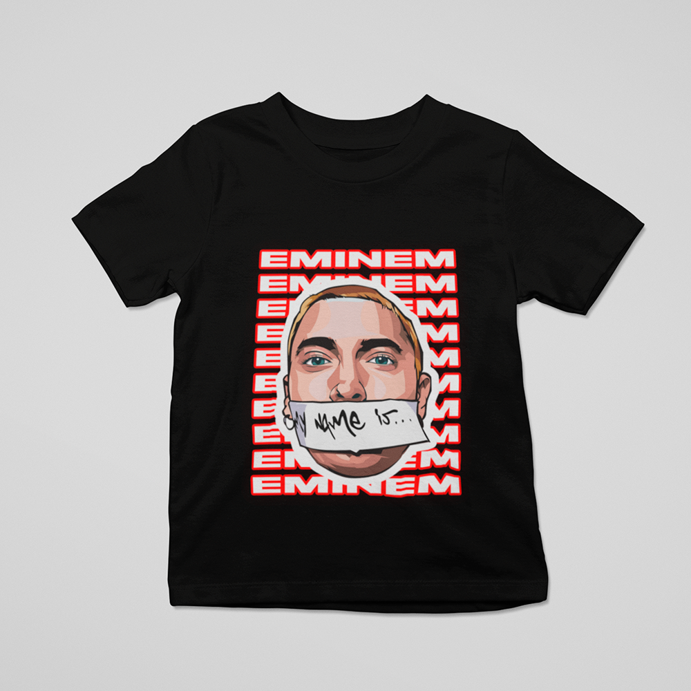 Nome do produto: Camiseta Classic EMINEM MY NAME IS...