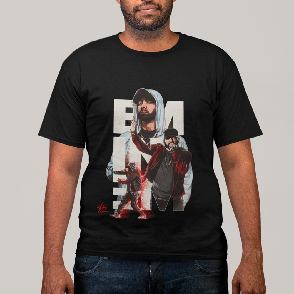 Nome do produto: Camiseta PLUS SIZE Eminem