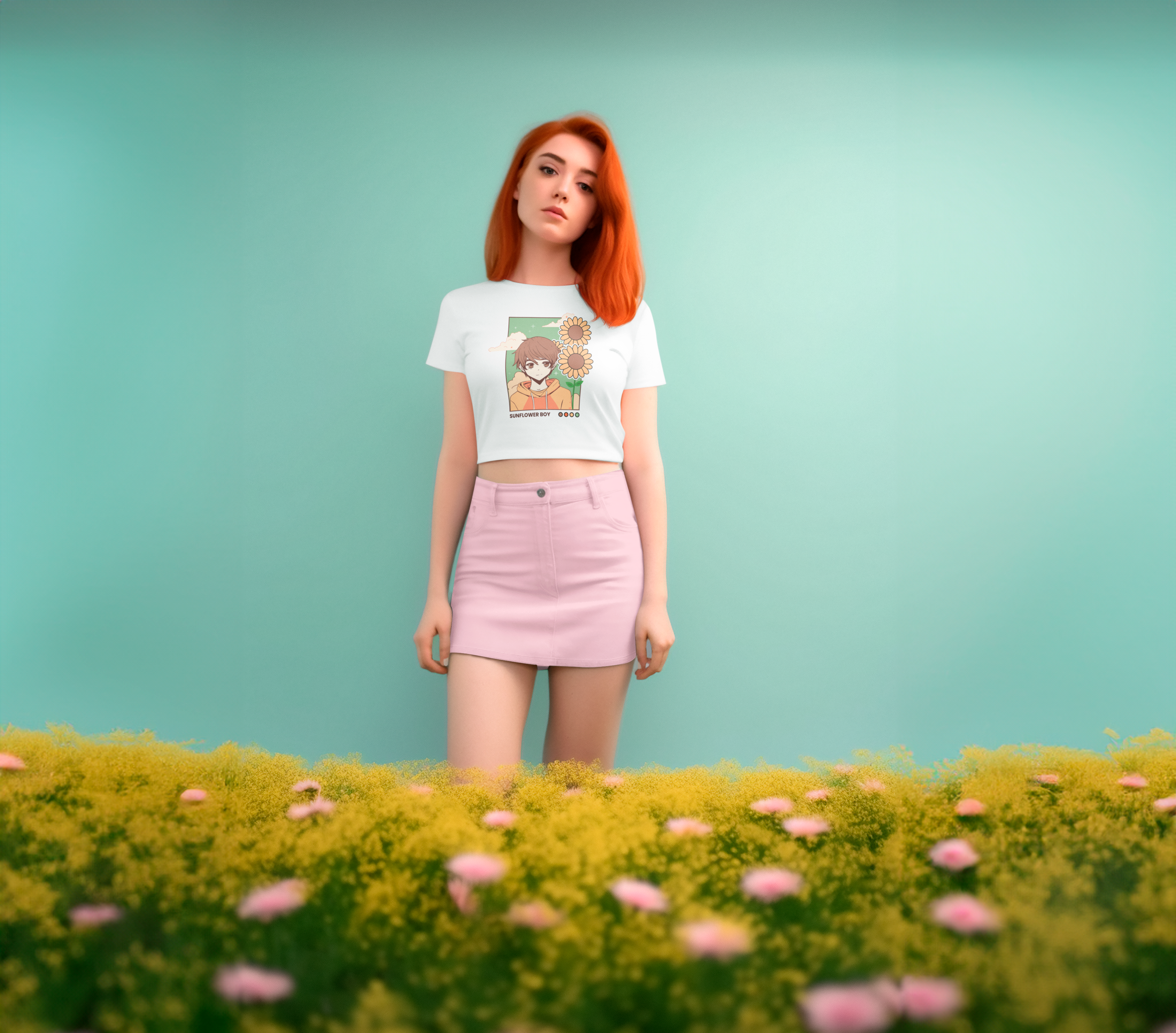 Nome do produto: Cropped SUNFLOWER BOY