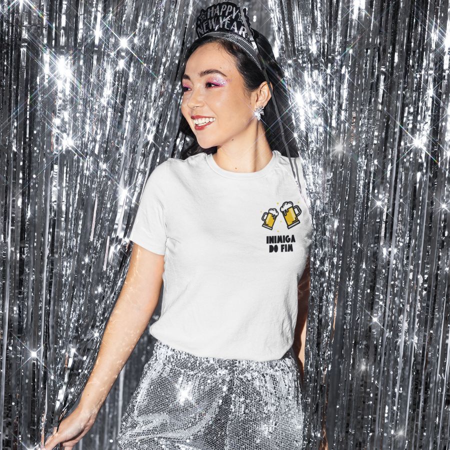 Nome do produto: Camiseta INIMIGA DO FIM