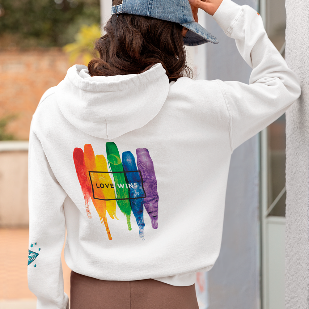 Nome do produto: MOLETOM COM ZIPER LOVE WINS