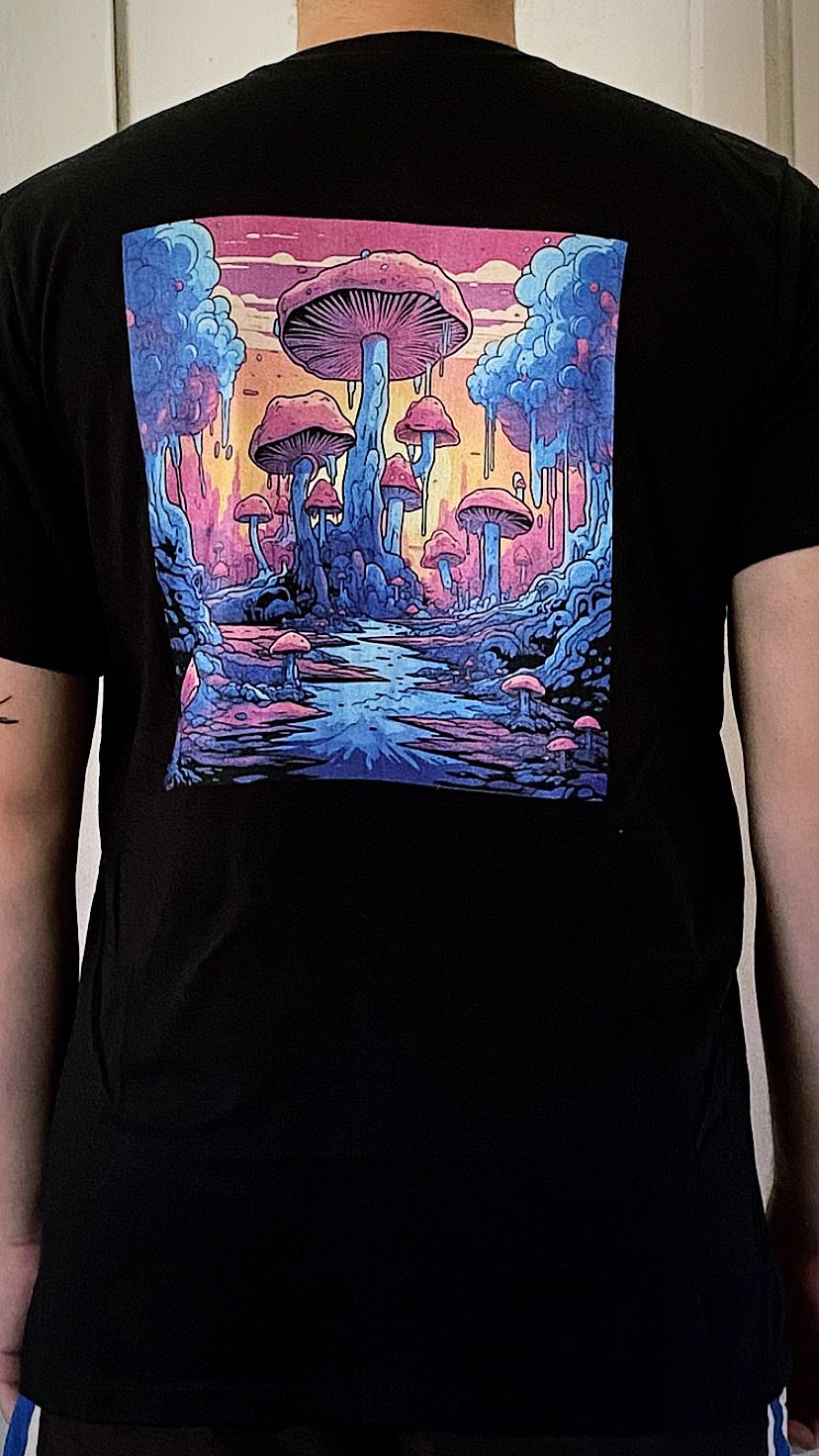 Nome do produto: Camisa cogumelo retrô