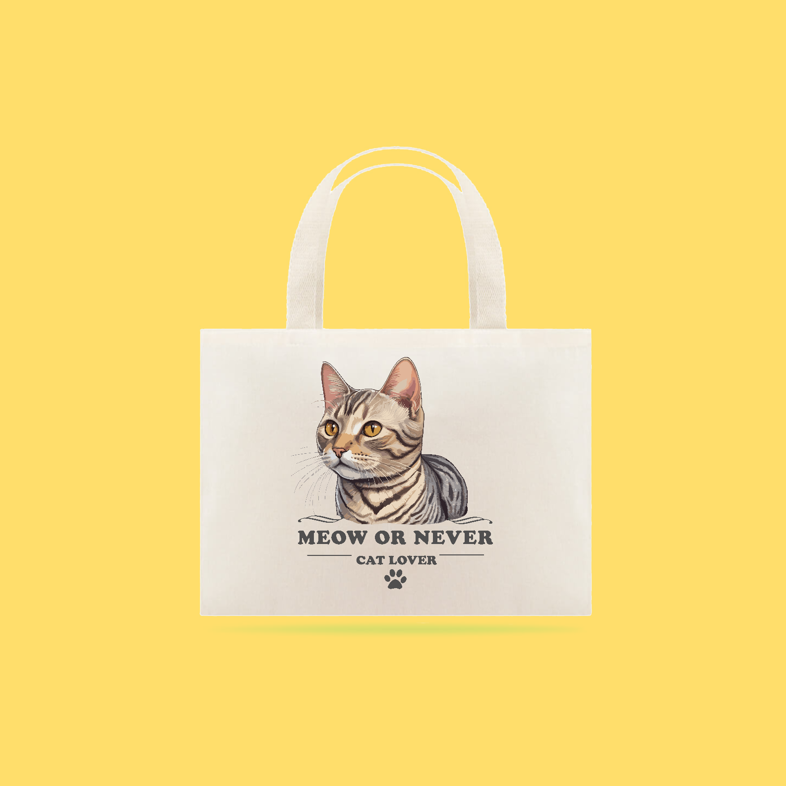 Nome do produto: ECOBAG MEOW OR NEVER