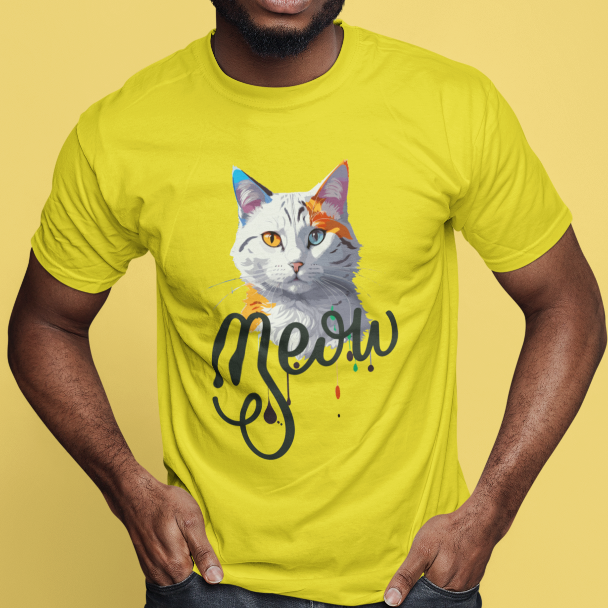 Nome do produto: CAMISETA MEOW