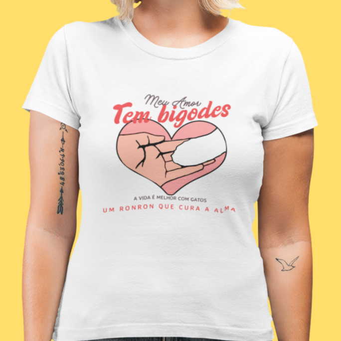 Nome do produto: BABY LONG MEU AMOR TEM BIGODES