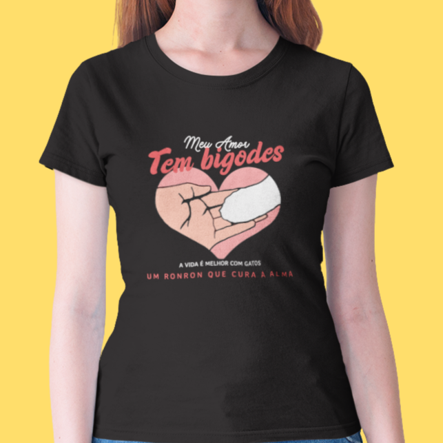 Nome do produto: BABY LONG MEU AMOR TEM BIGODES