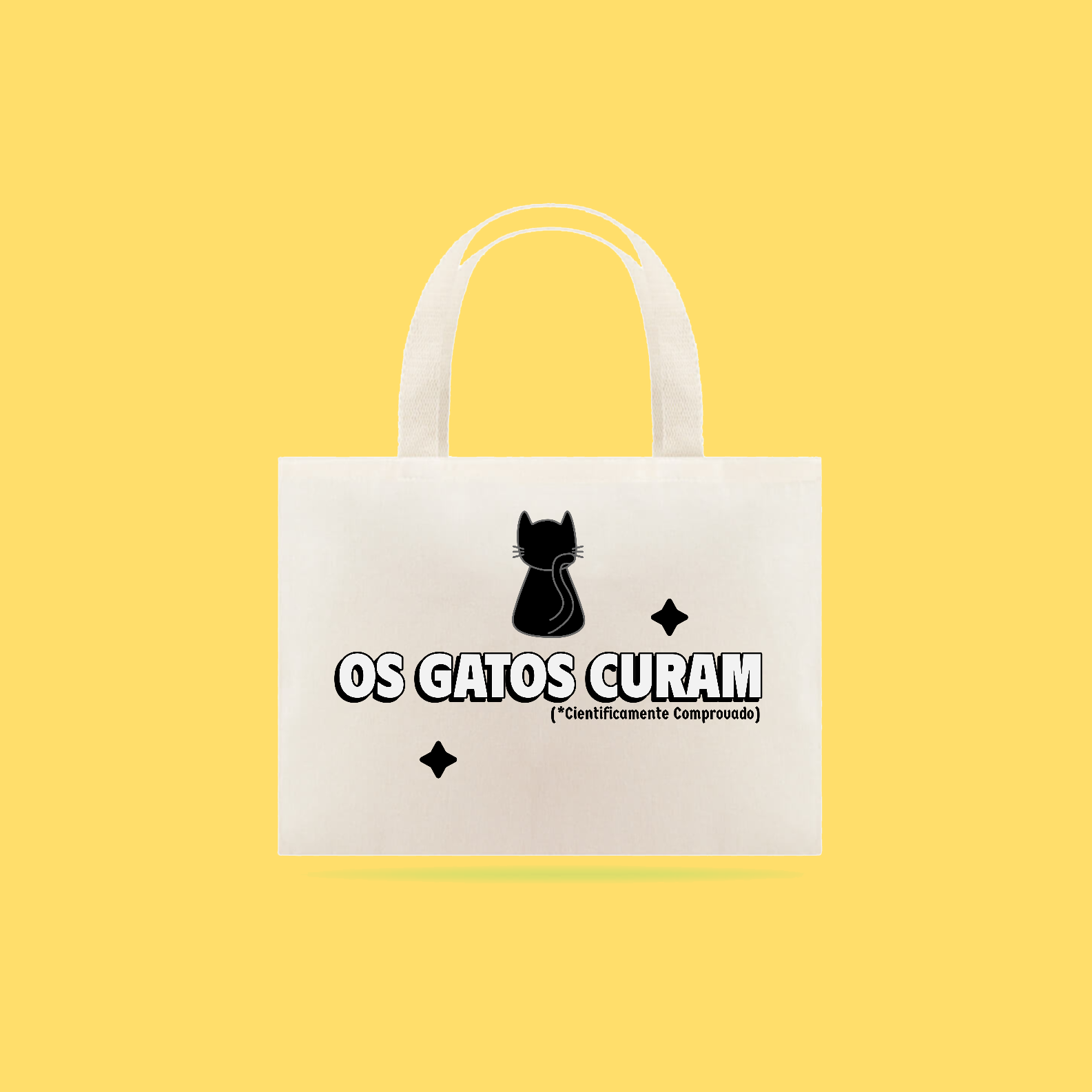 Nome do produto: ECOBAG OS GATOS CURAM