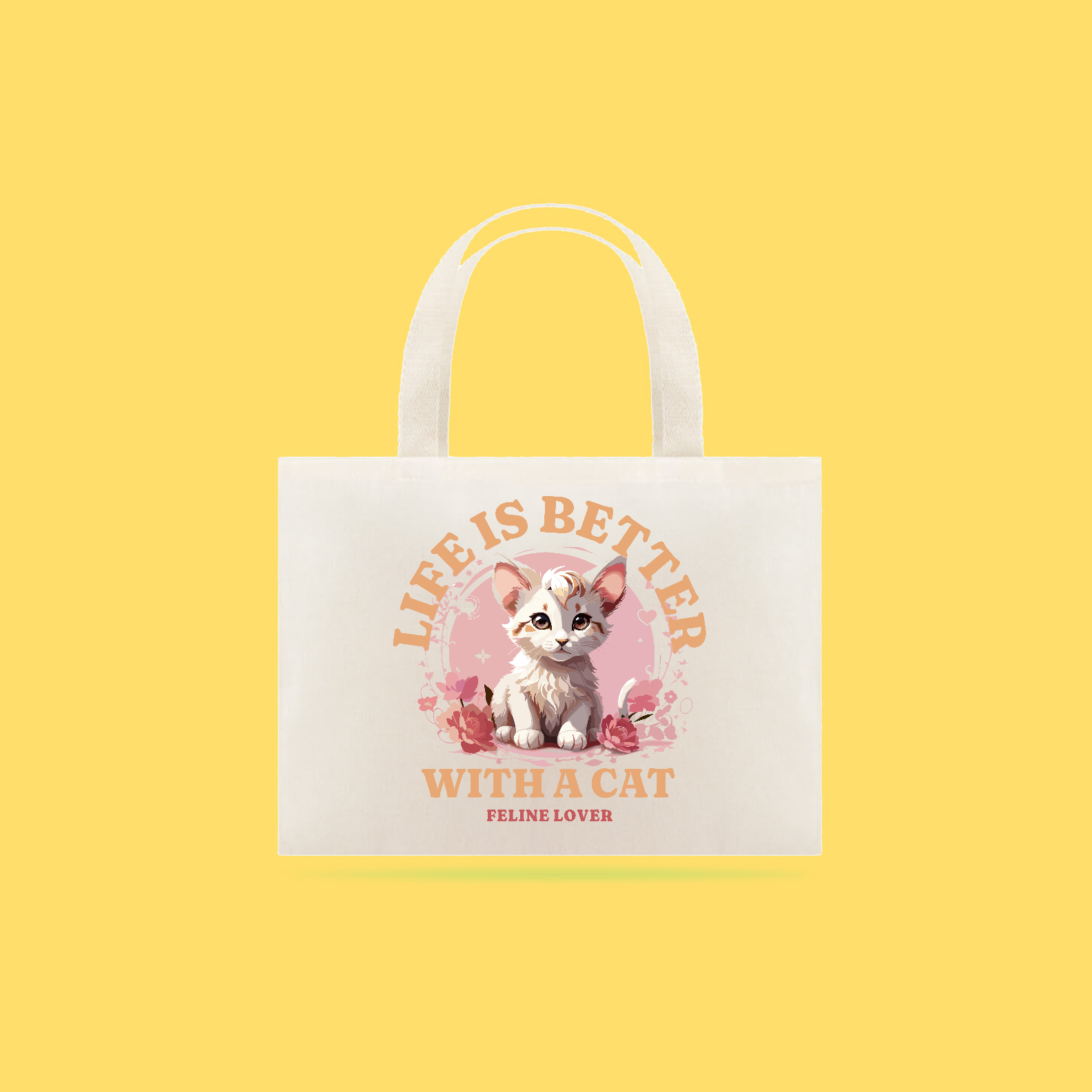 Nome do produto: ECOBAG FELINE LOVER