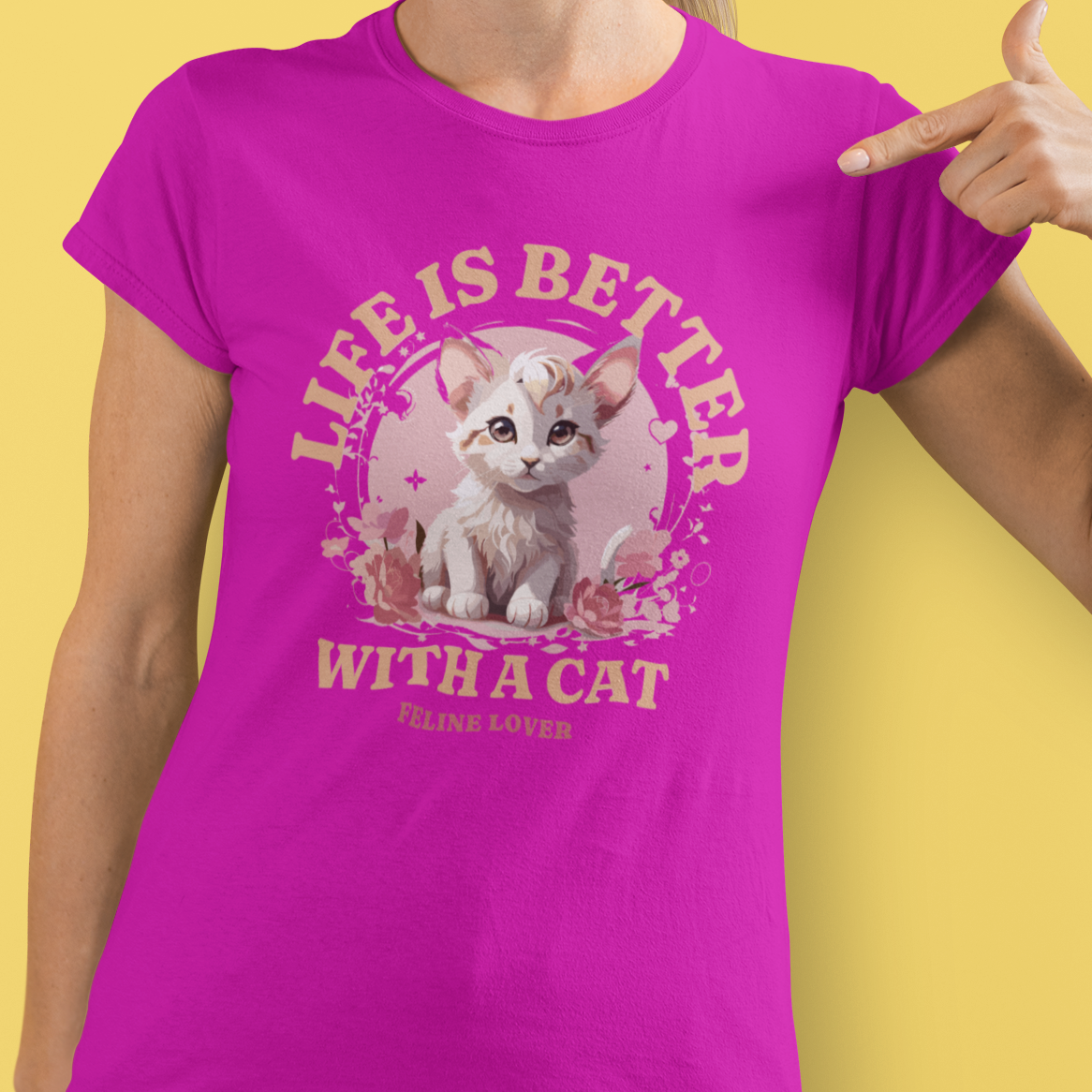 Nome do produto: BABY LONG FELINE LOVER