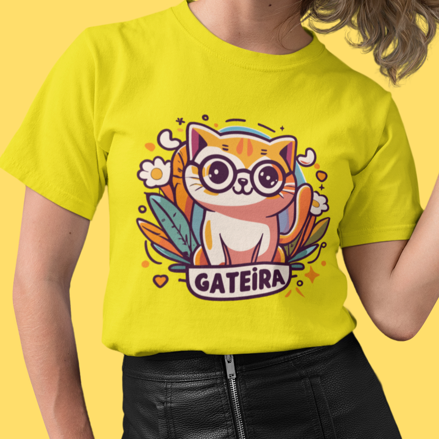 Nome do produto: CAMISETA GATEIRA