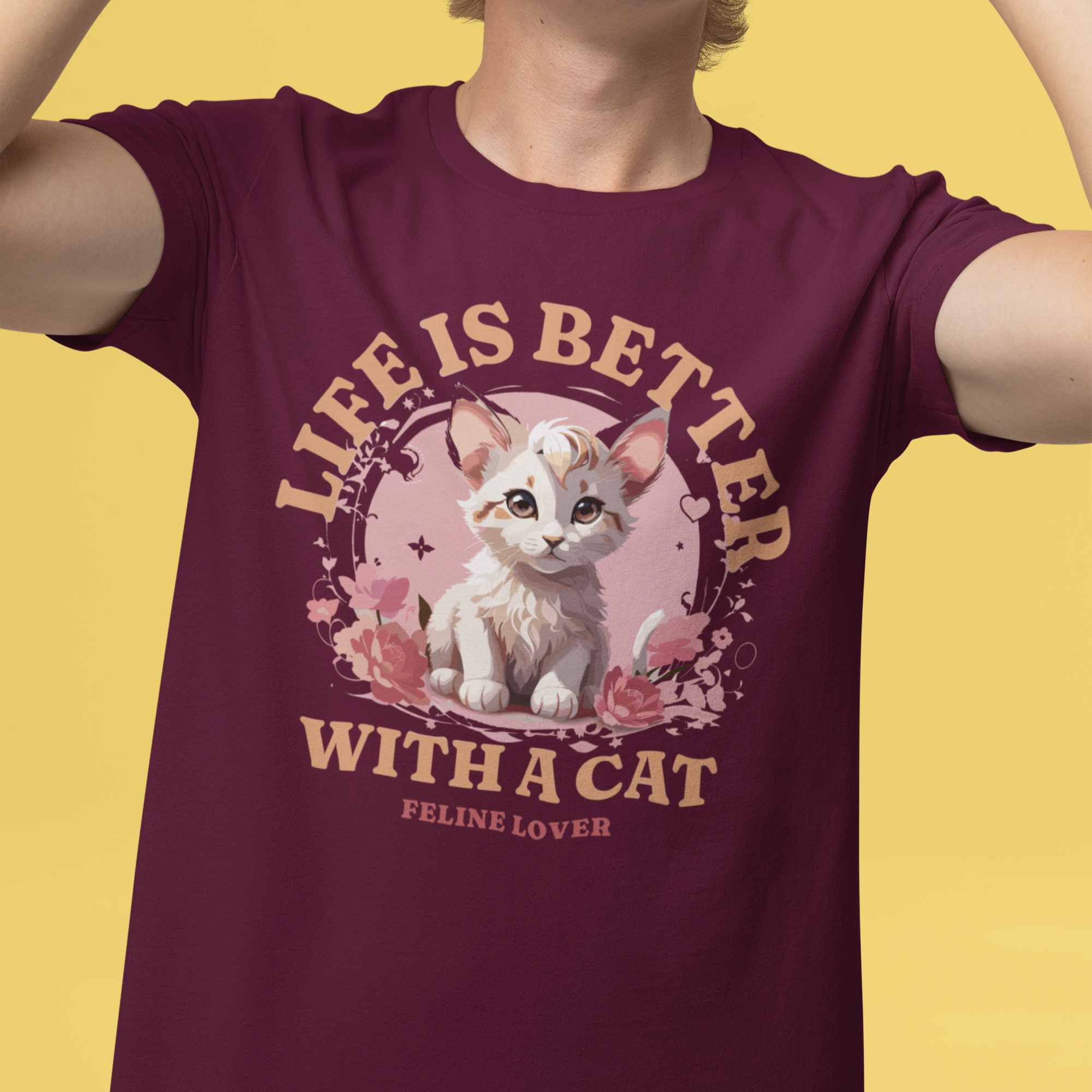 Nome do produto: CAMIETA FELINE LOVER