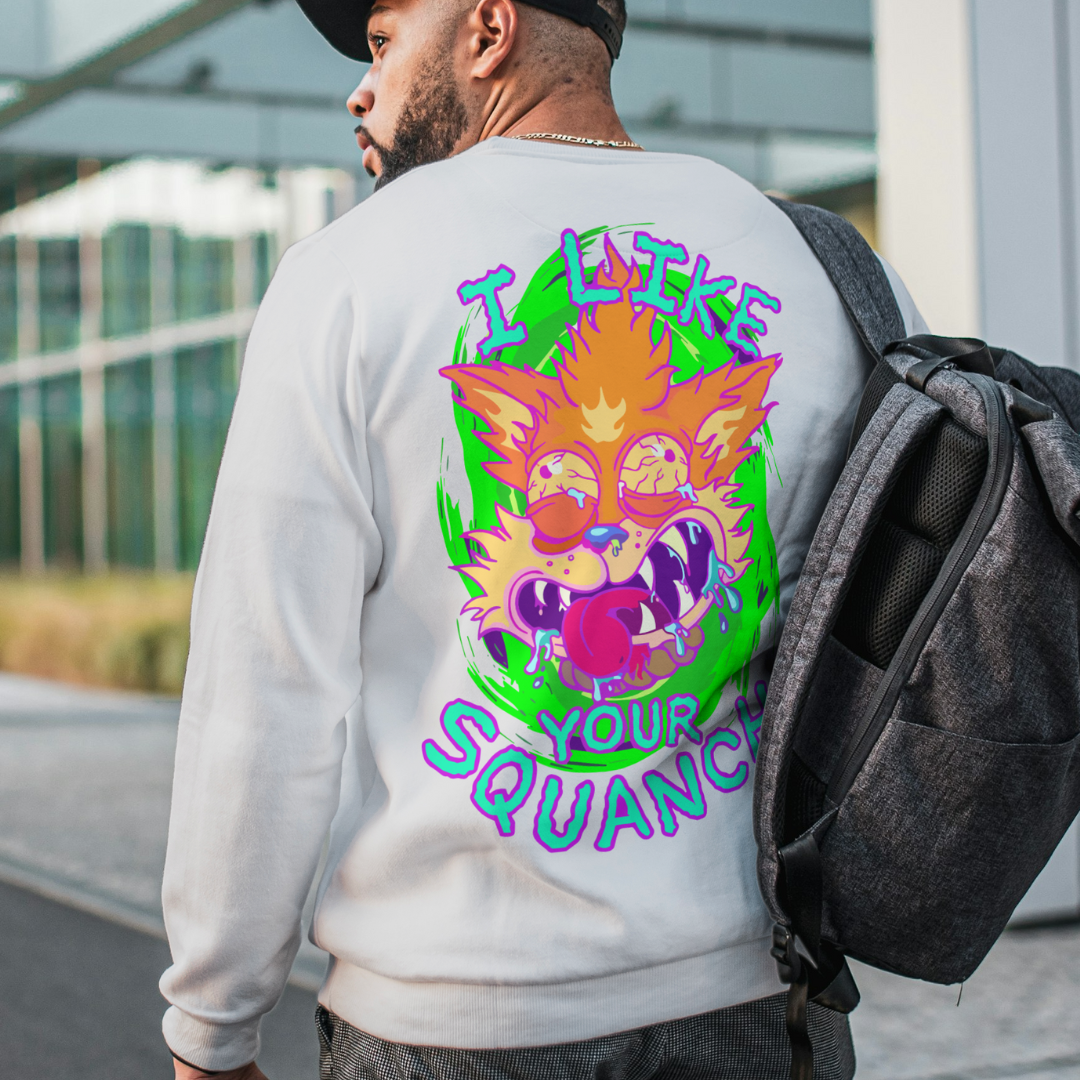 Nome do produto: Moletom I Like Your Squanch Premium S/Toca