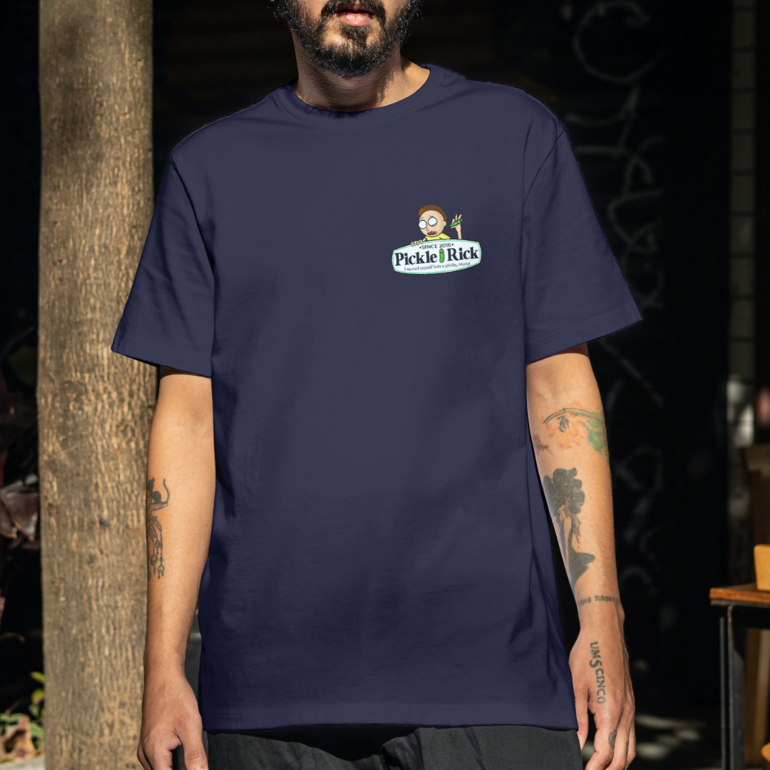 Nome do produto: CAMISETA PICLES RICK - RICK AND MORTY