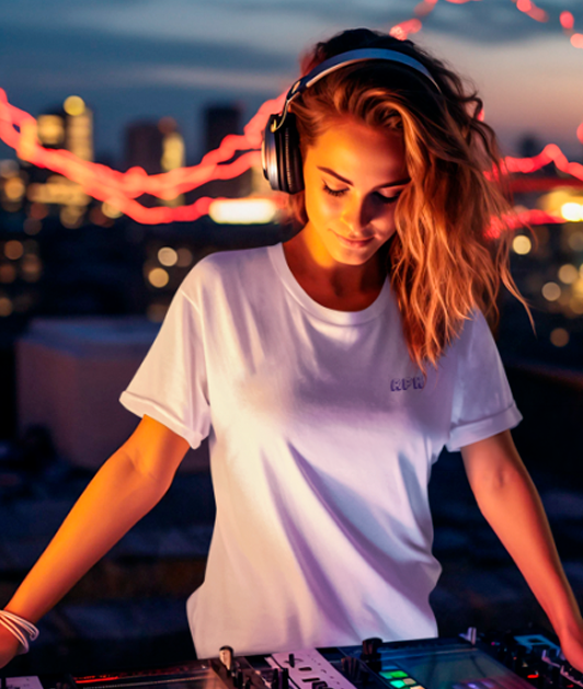 Nome do produto: Camiseta APK Co.: Logo Roxo