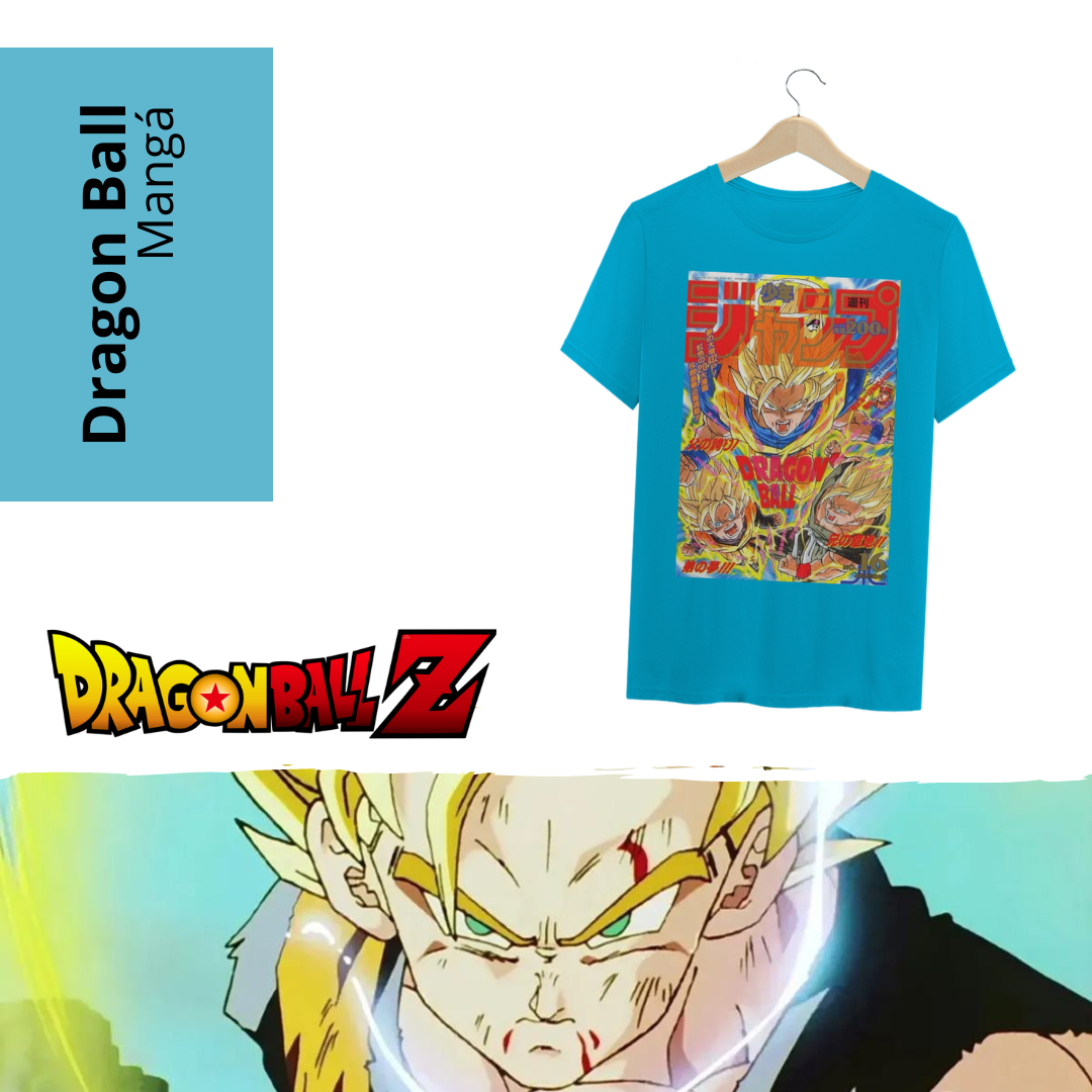 Nome do produto: Camiseta Dragon Ball Nº16