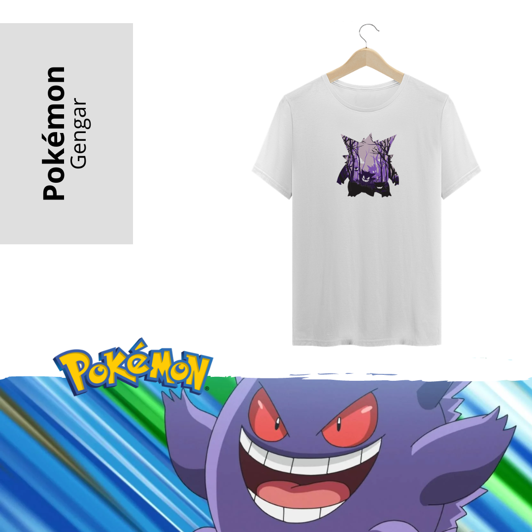 Nome do produto: Camiseta Gengar Forest
