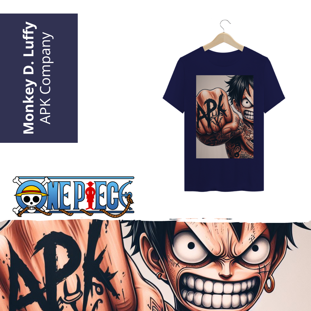 Nome do produto: Camiseta Monkey D. Luffy
